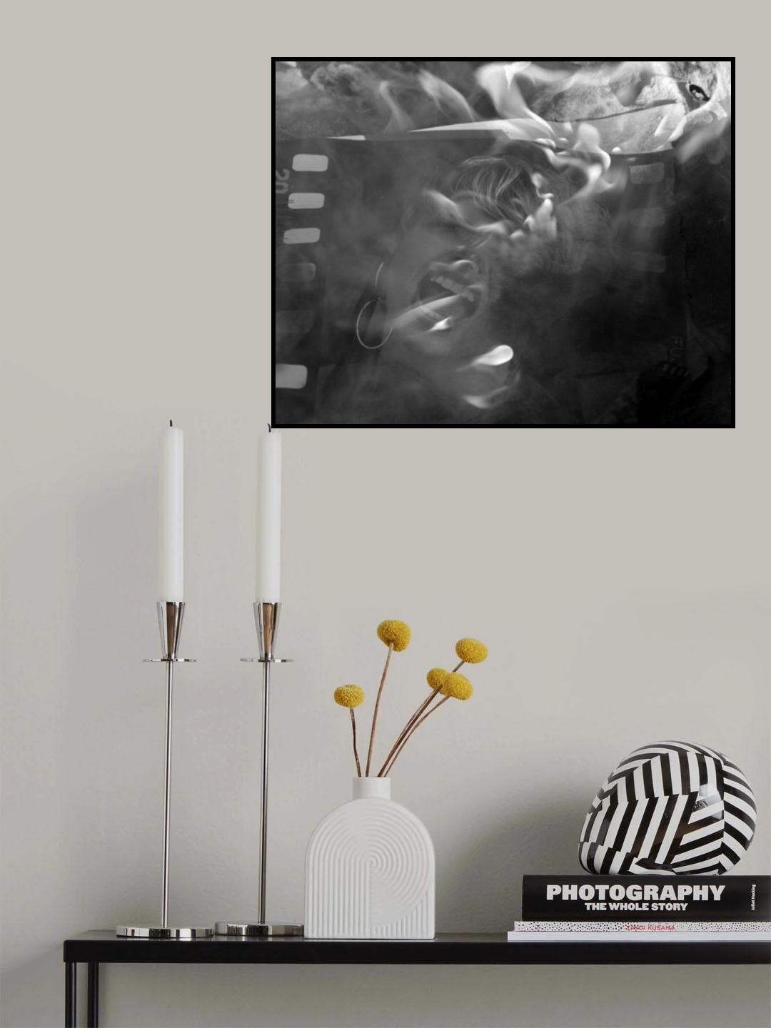 Cry Poster och Canvastavla