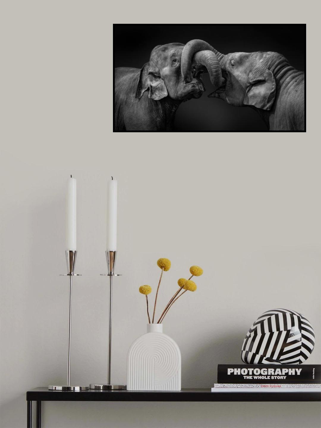 Exchange greeting Poster och Canvastavla