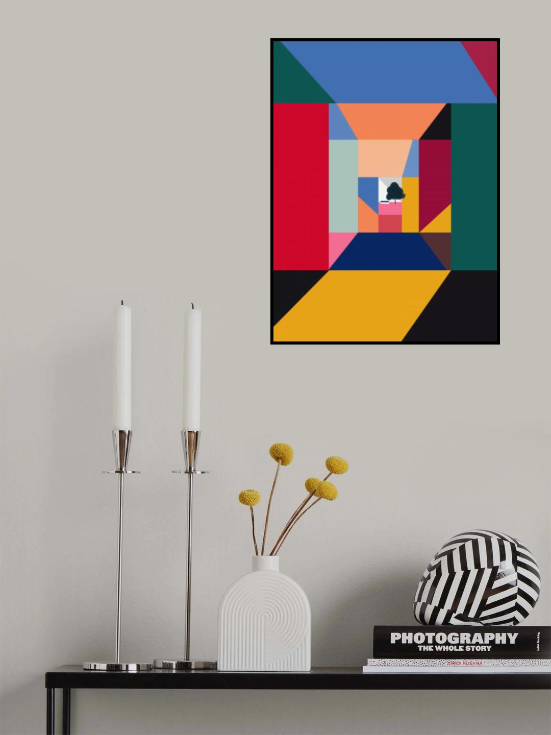 Landscape In a Box Poster och Canvastavla