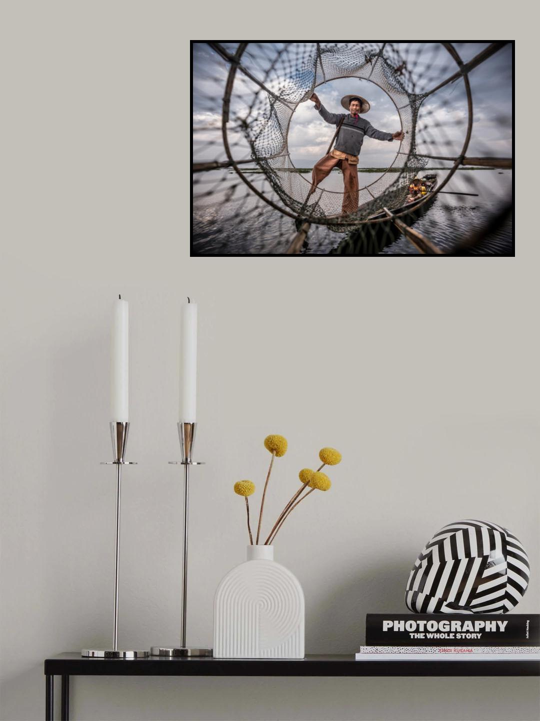 The fisherman Poster och Canvastavla