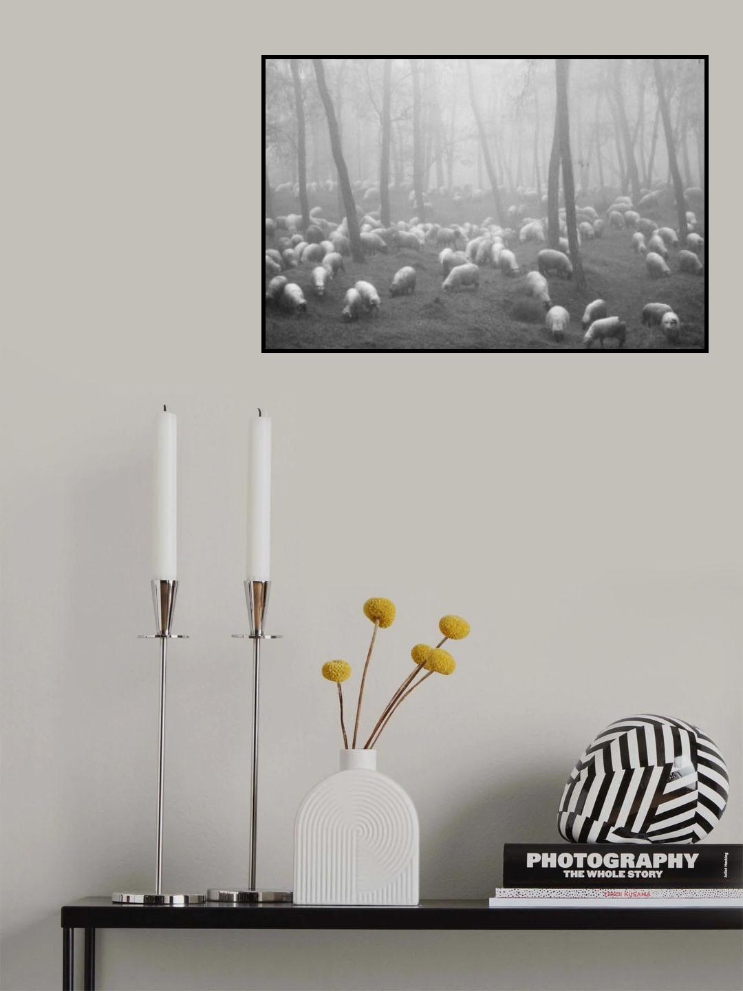 Horezu (Romania), December 2022 Poster och Canvastavla