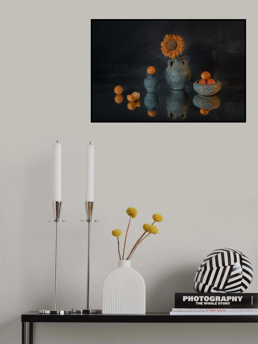 Mandarin Morning Poster och Canvastavla