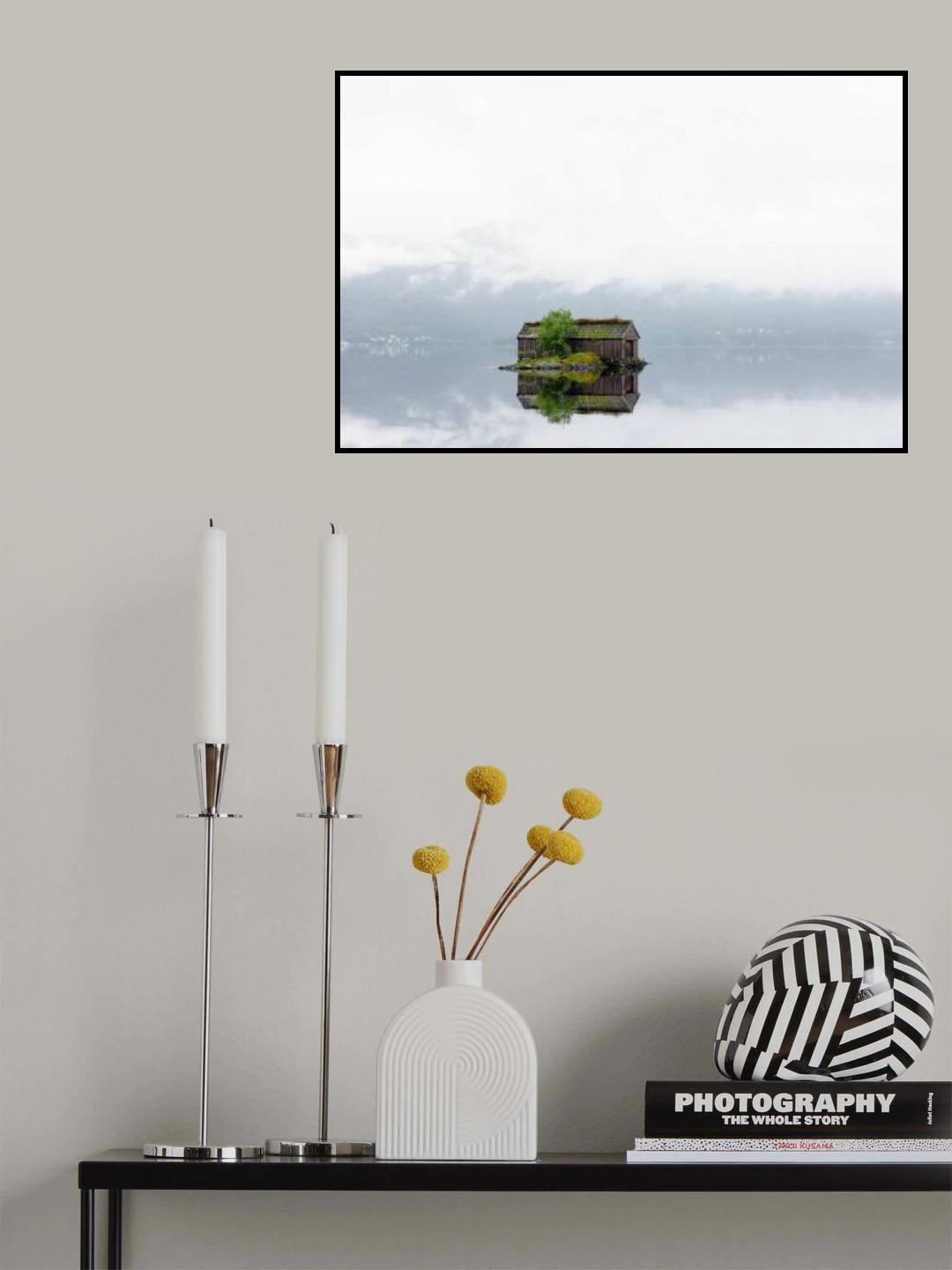 On the lake Poster och Canvastavla