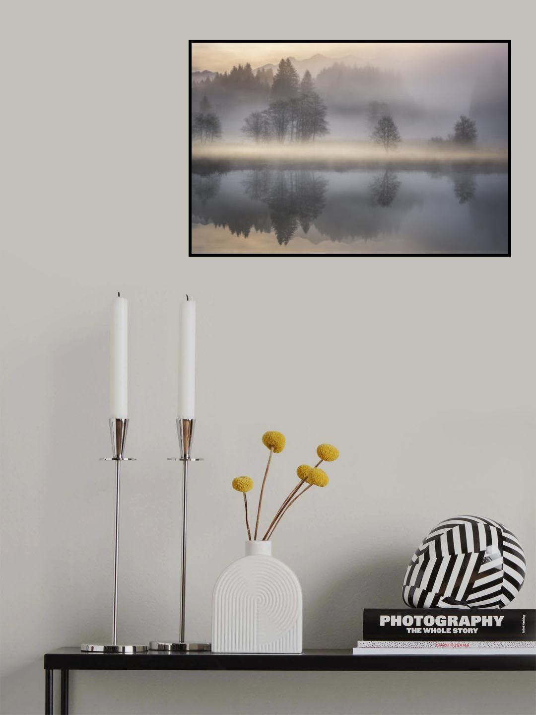 Mystic Morning III Poster och Canvastavla