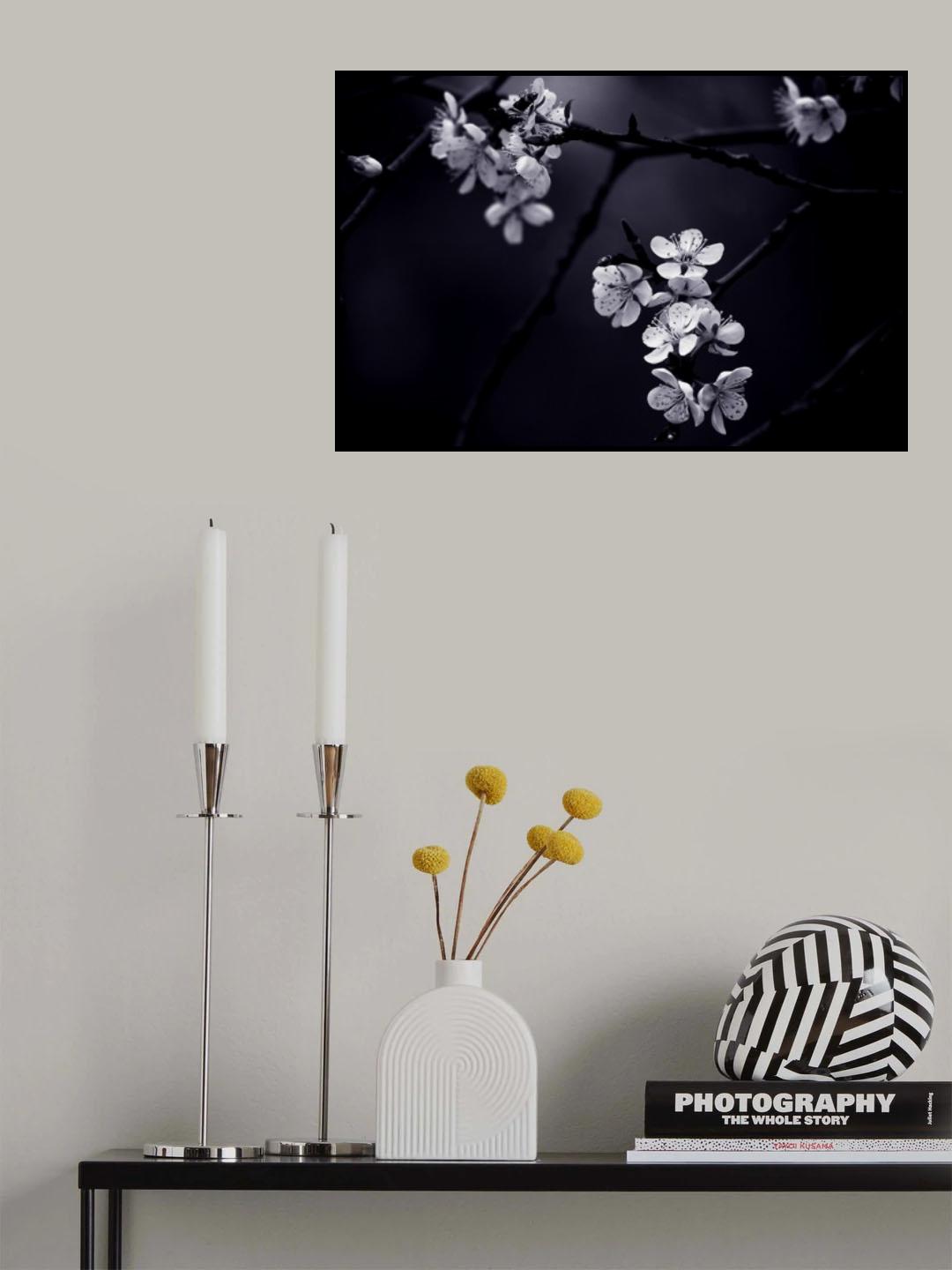 "Petite Fleur de mes nuits" Poster och Canvastavla