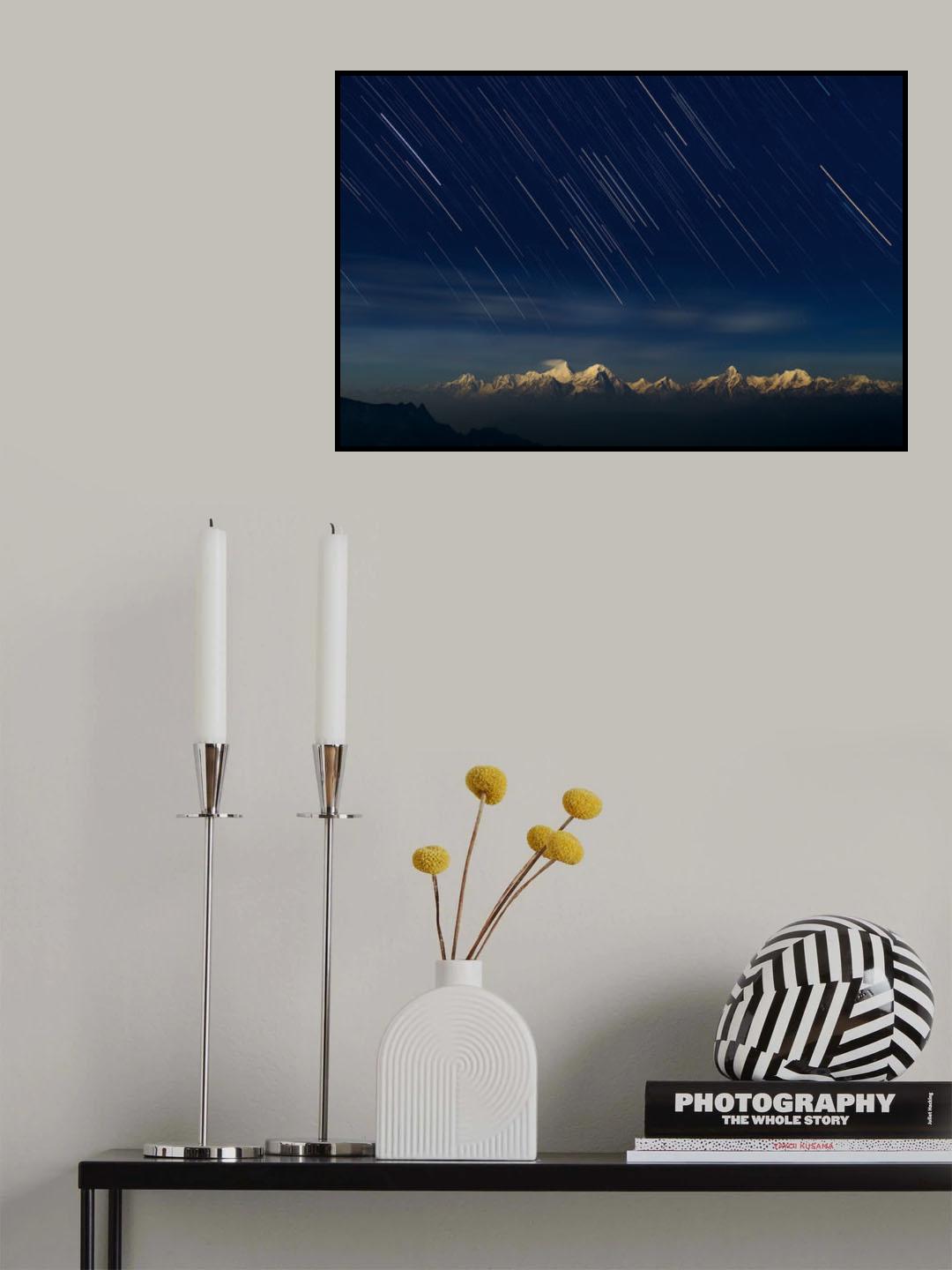 Starry night Poster och Canvastavla