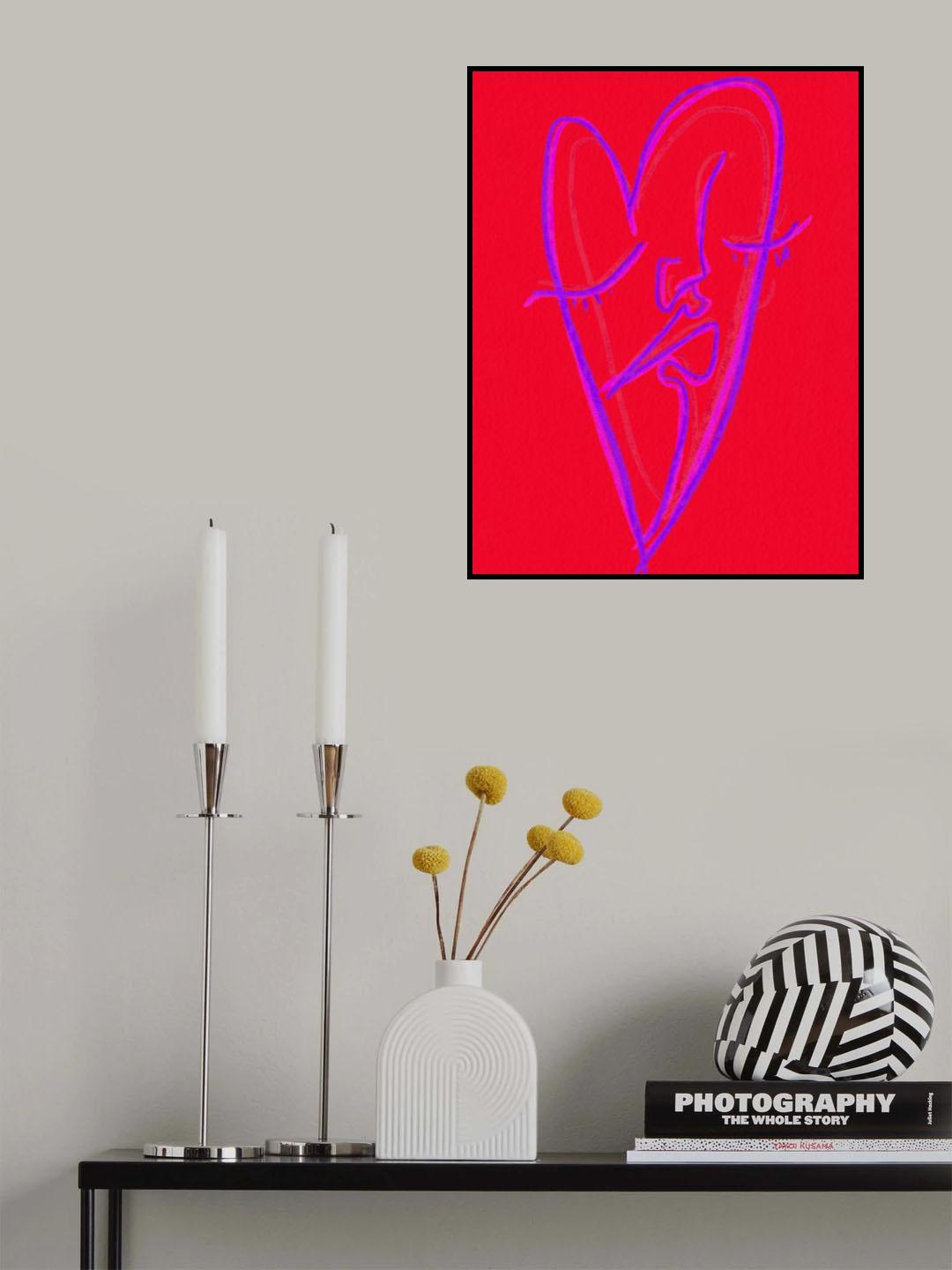 Loves Poster och Canvastavla
