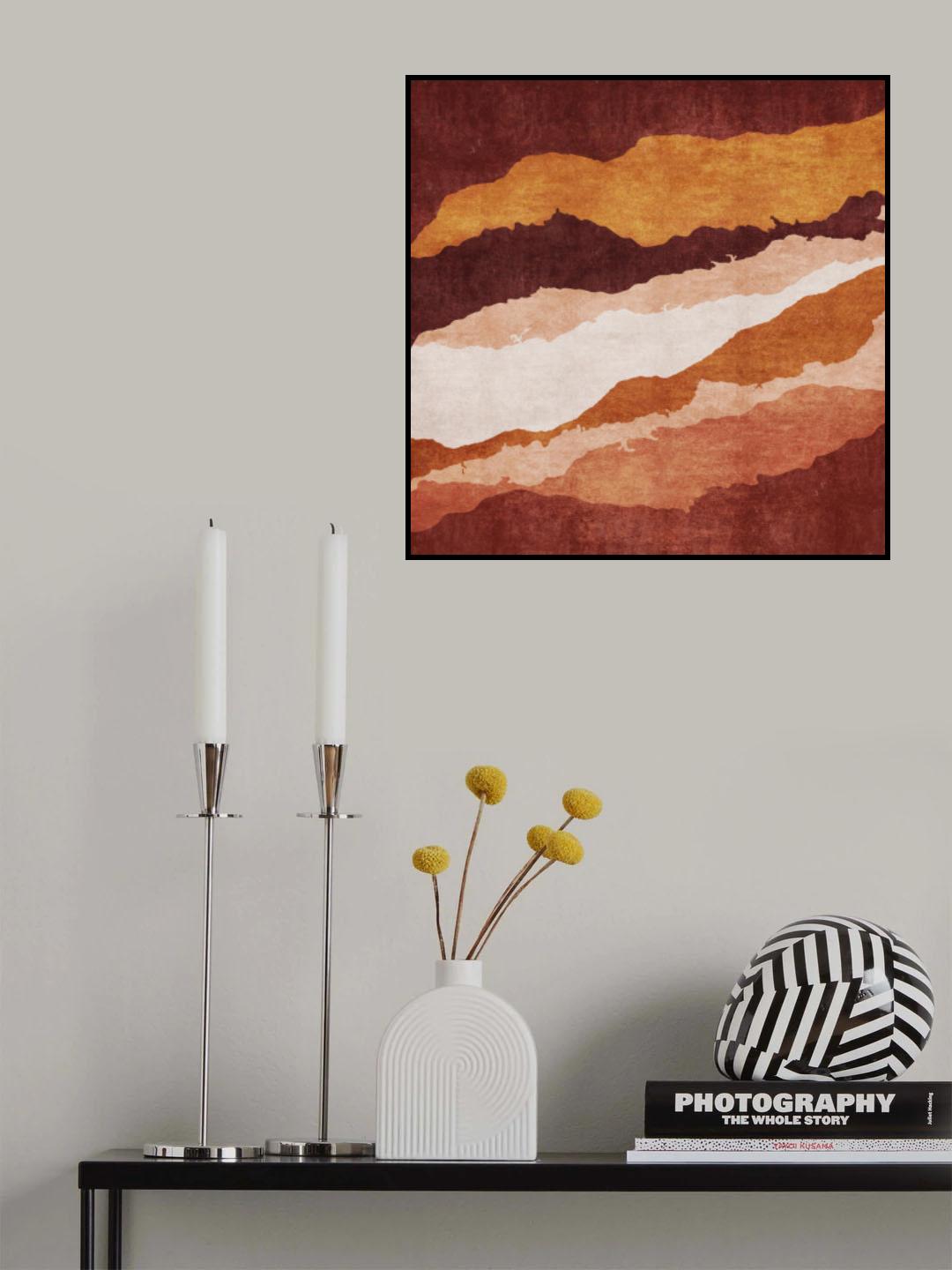 Hardal Catlak Katmanlar2 Poster och Canvastavla