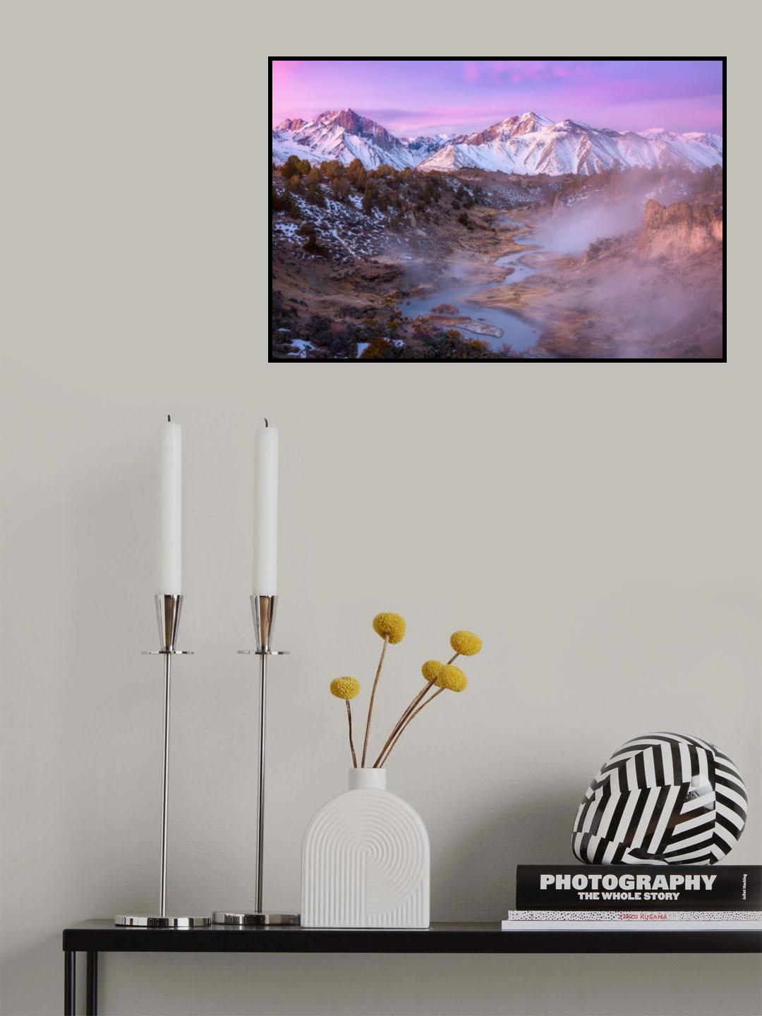 Hot Creek Poster och Canvastavla