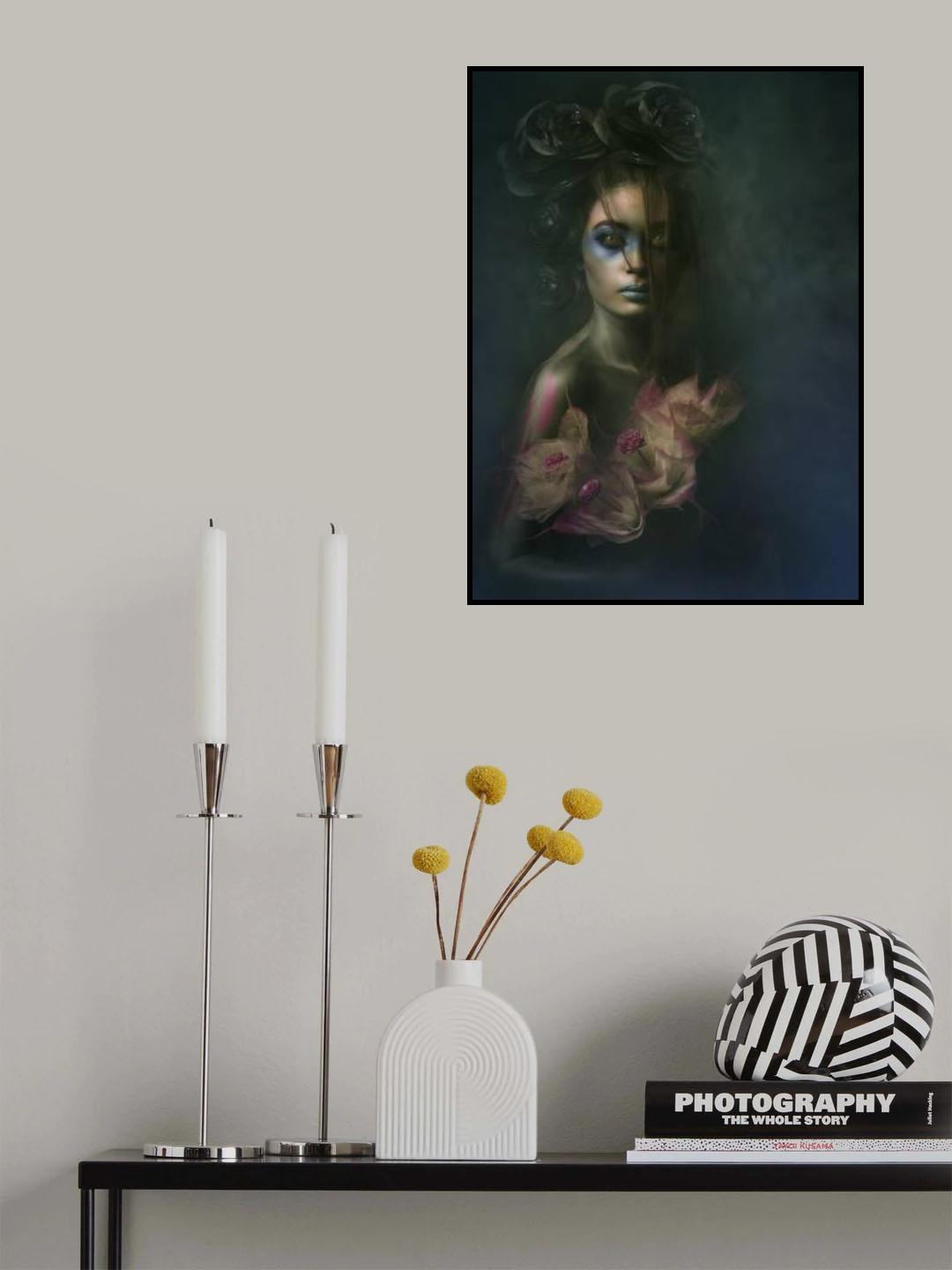 Dark Art Witch Poster och Canvastavla