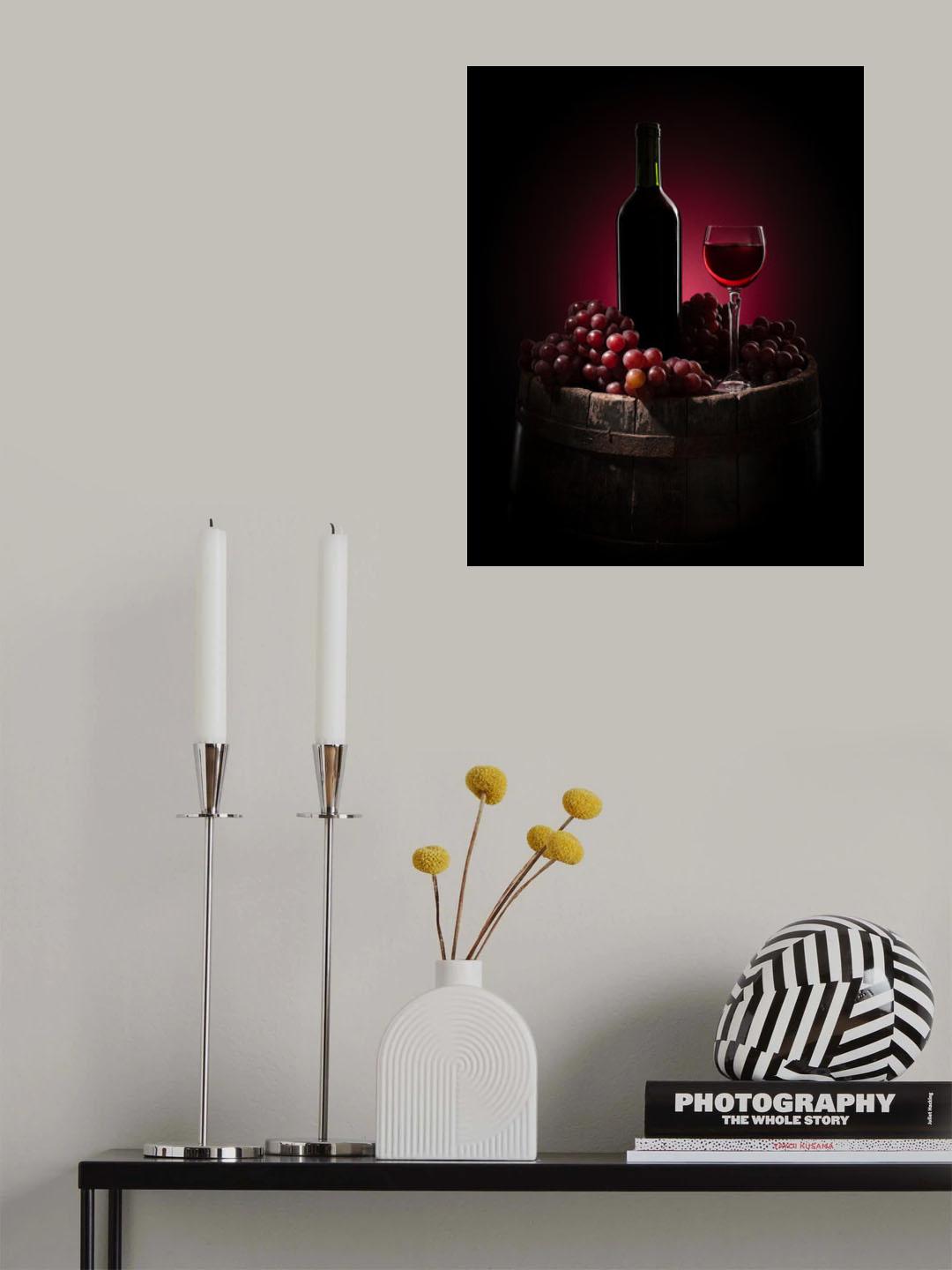 Grape harvest Poster och Canvastavla
