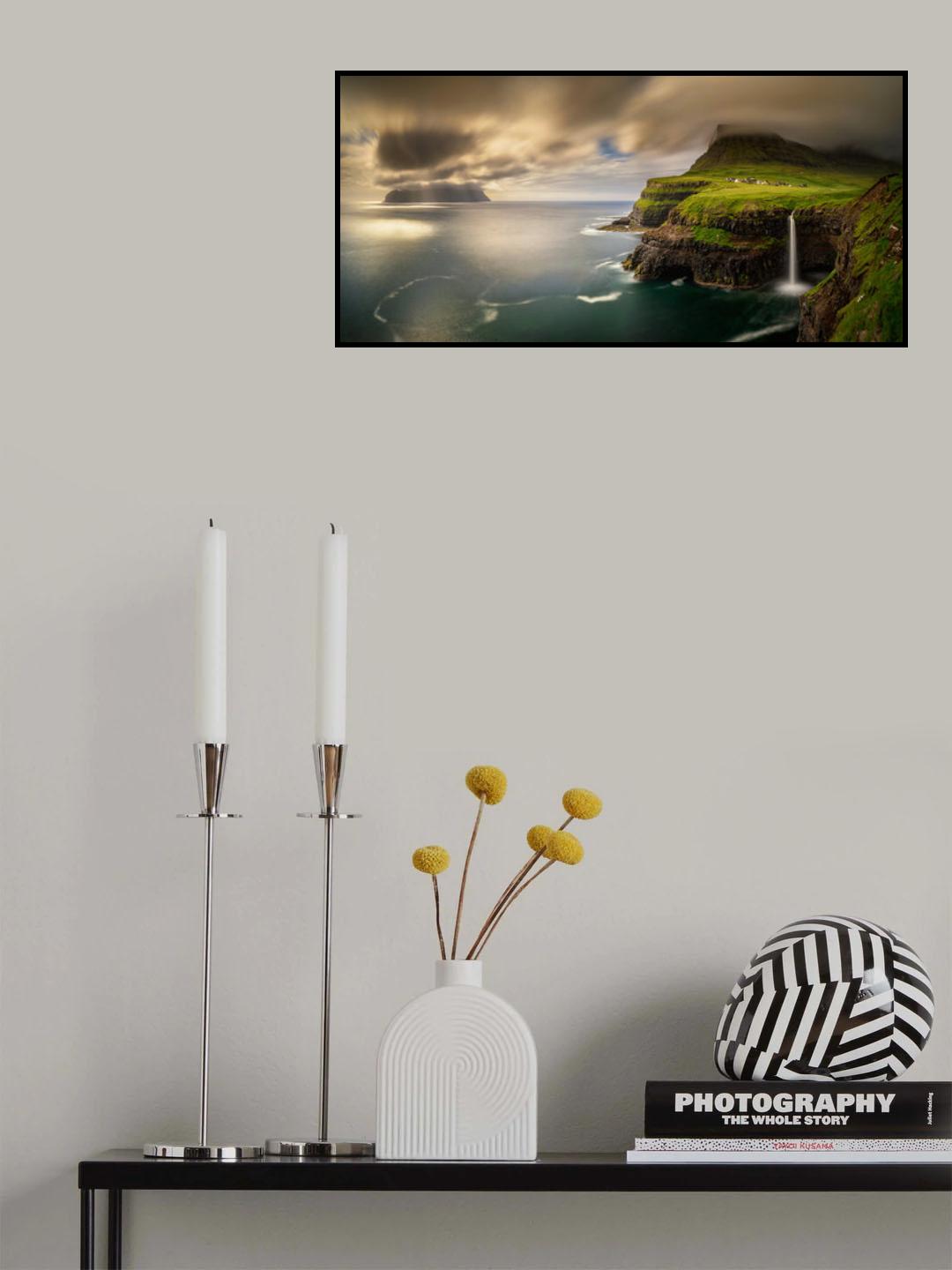 Gasadalur & Mykines Poster och Canvastavla