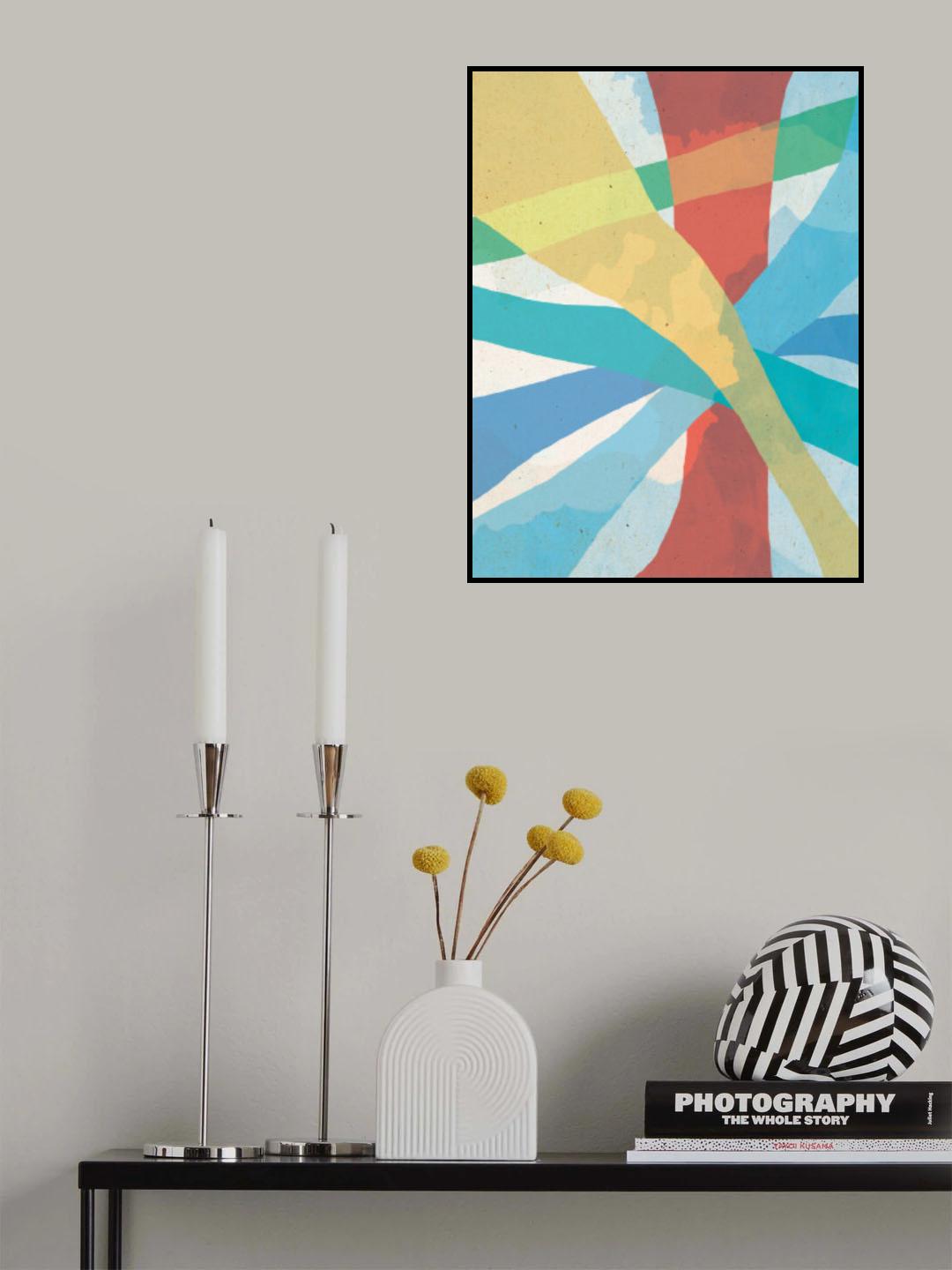 Lines Poster och Canvastavla