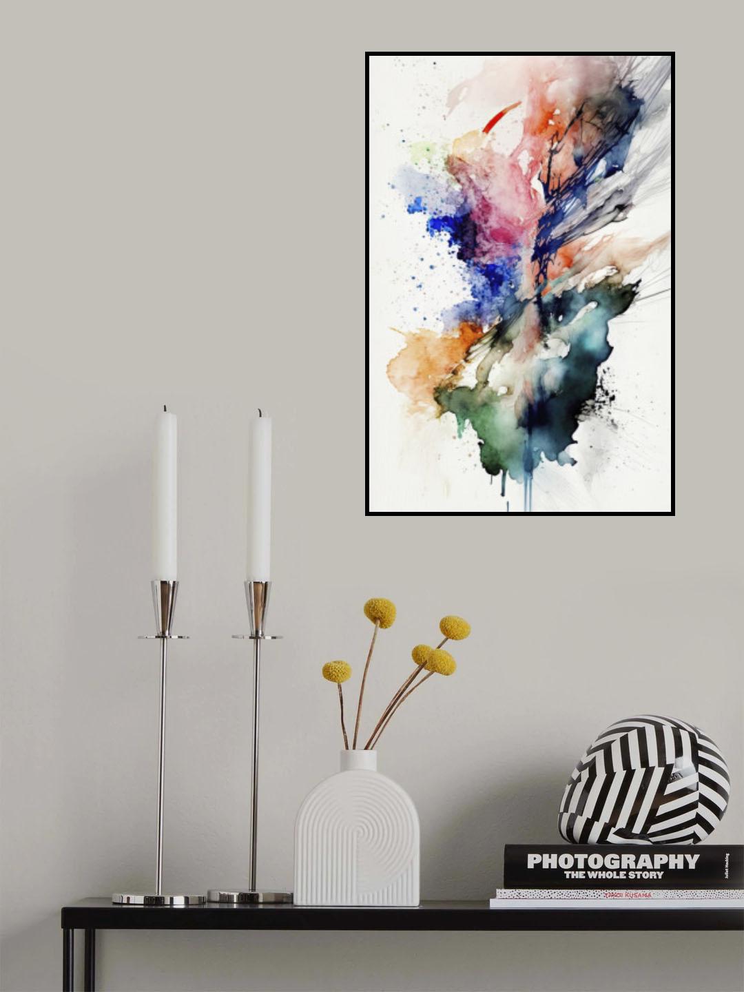 Stranger Shapes Poster och Canvastavla