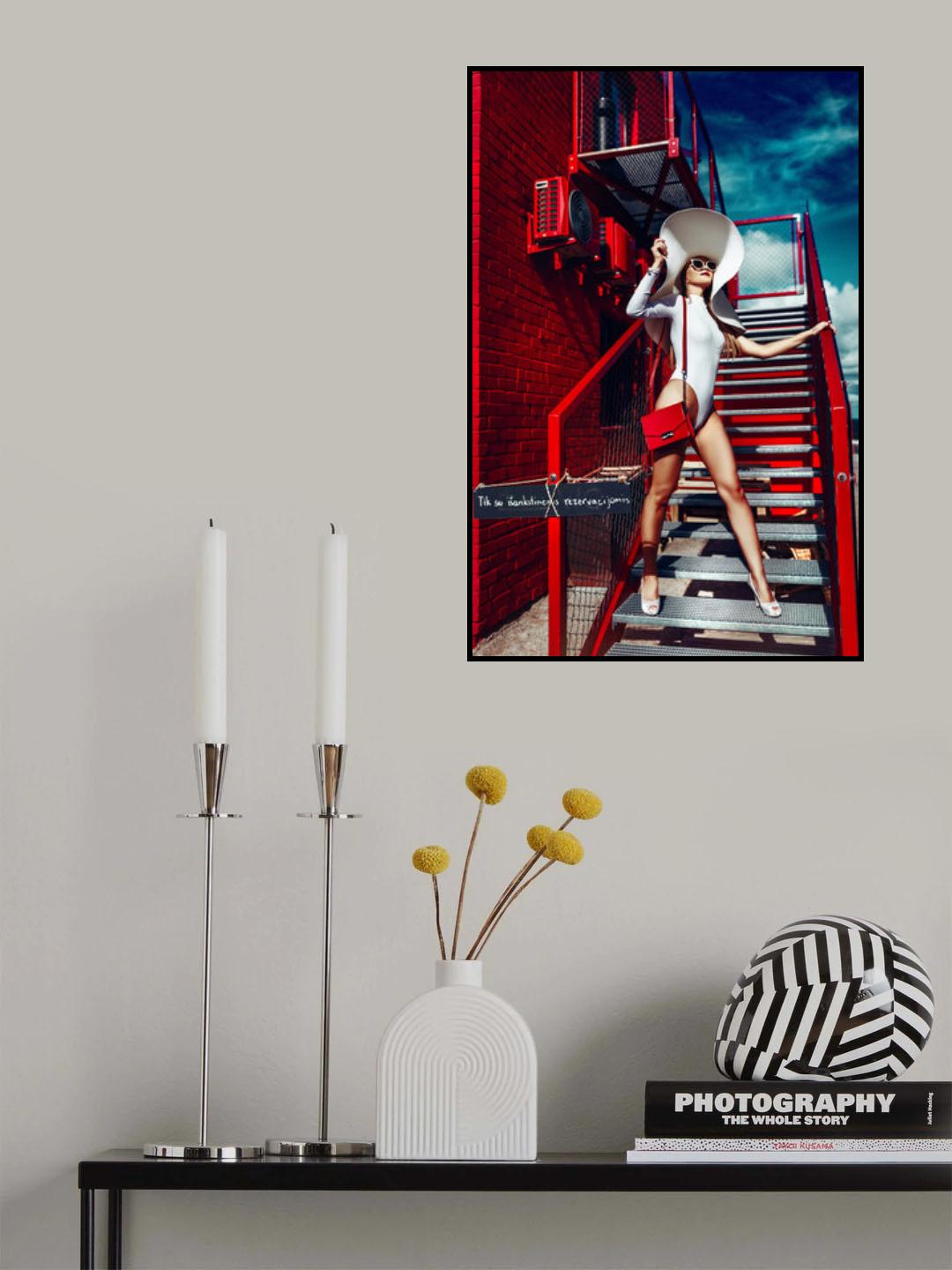 Red'n'White Poster och Canvastavla