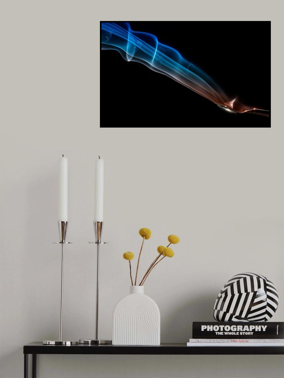 Burn Poster och Canvastavla