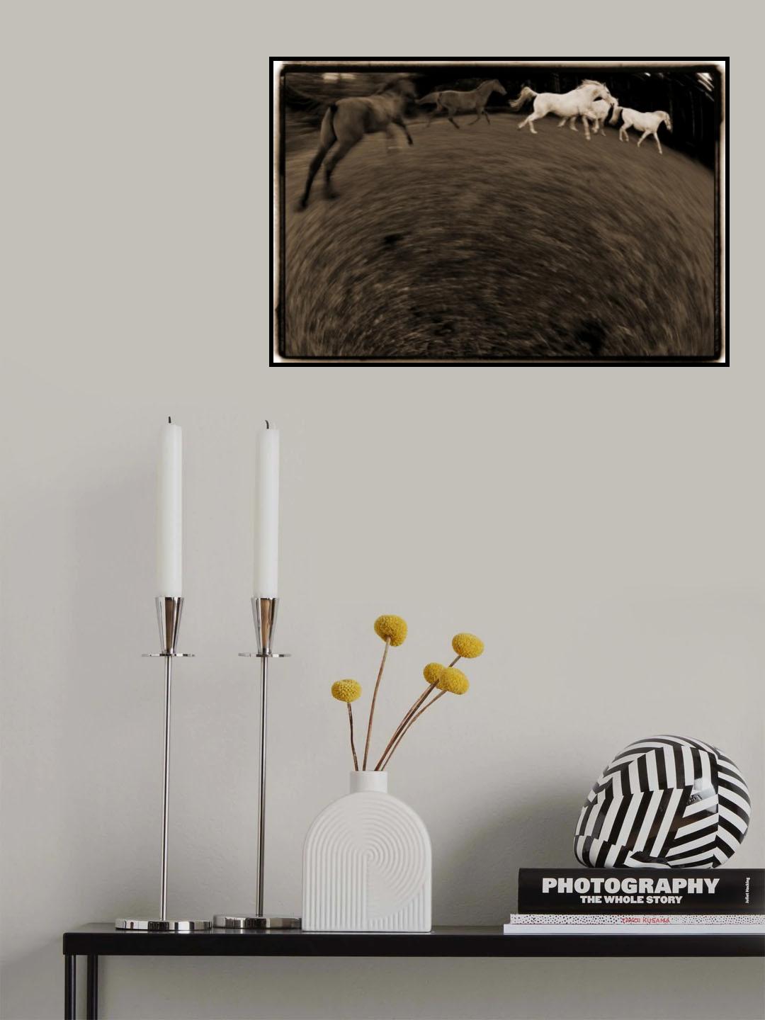 Circular motion Poster och Canvastavla