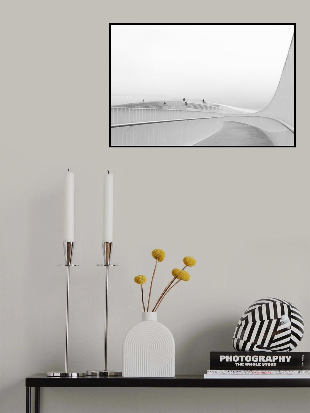 Black points Poster och Canvastavla