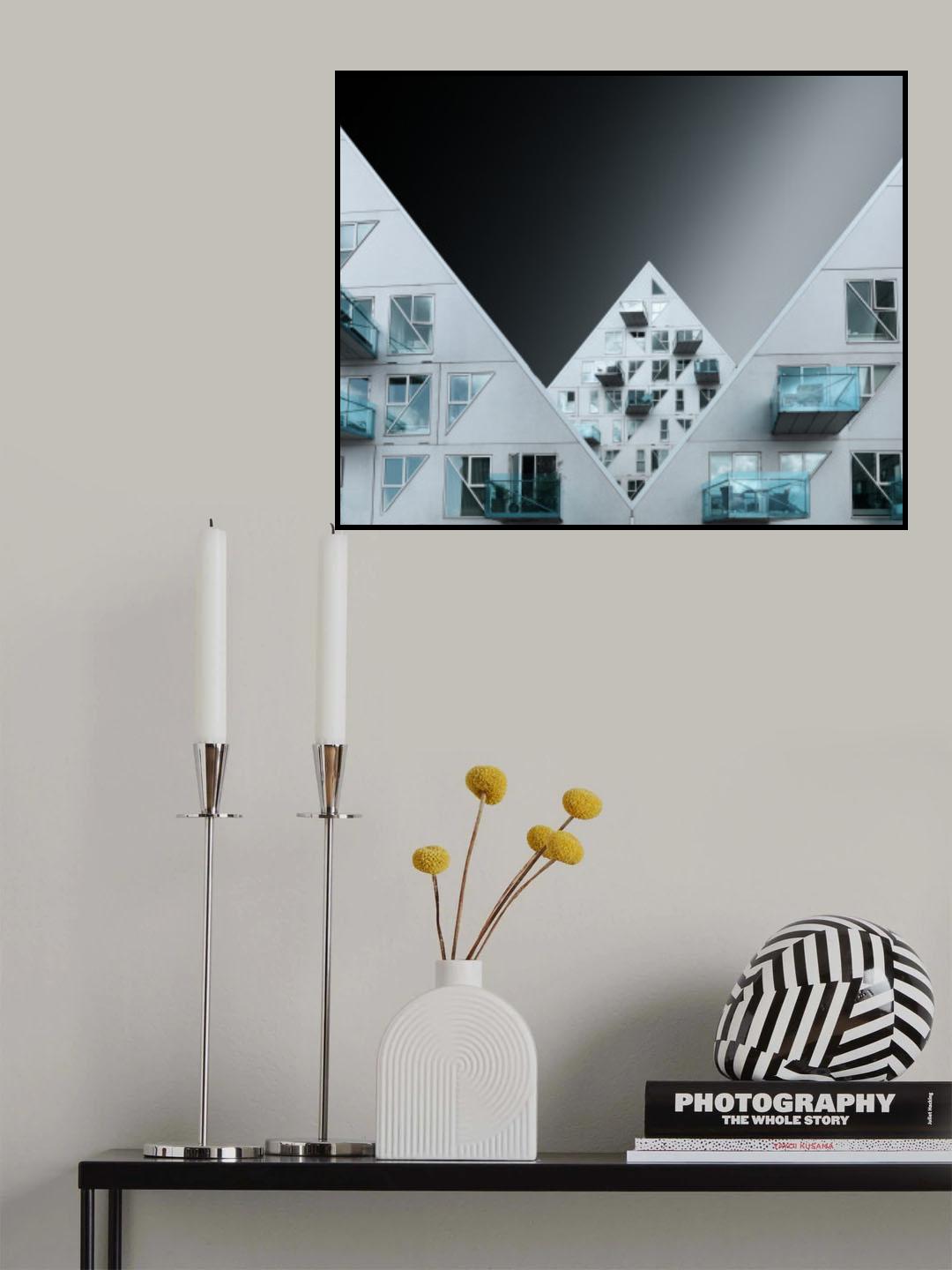 Triangulating Poster och Canvastavla