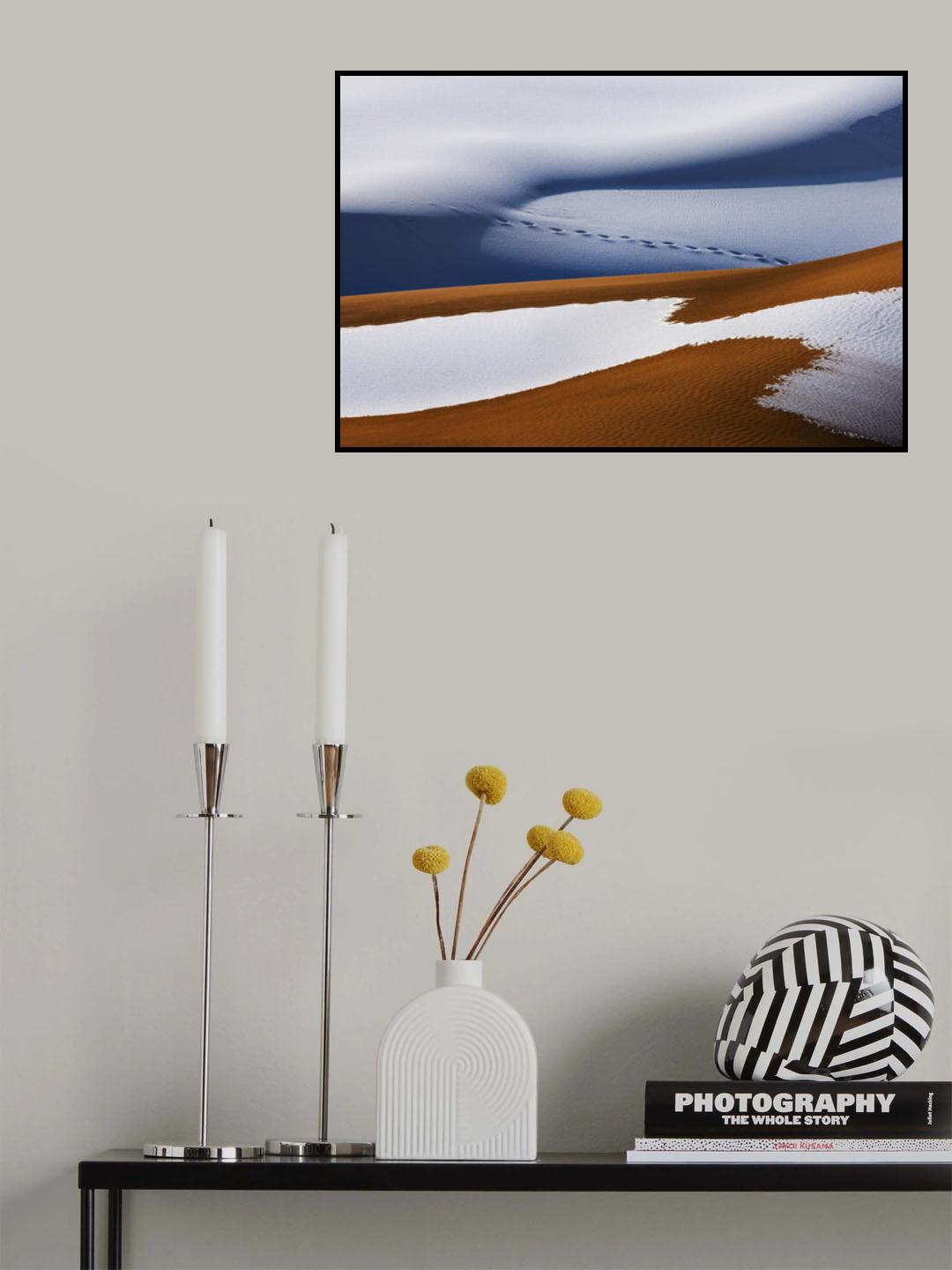 It's snowing in the desert Poster och Canvastavla