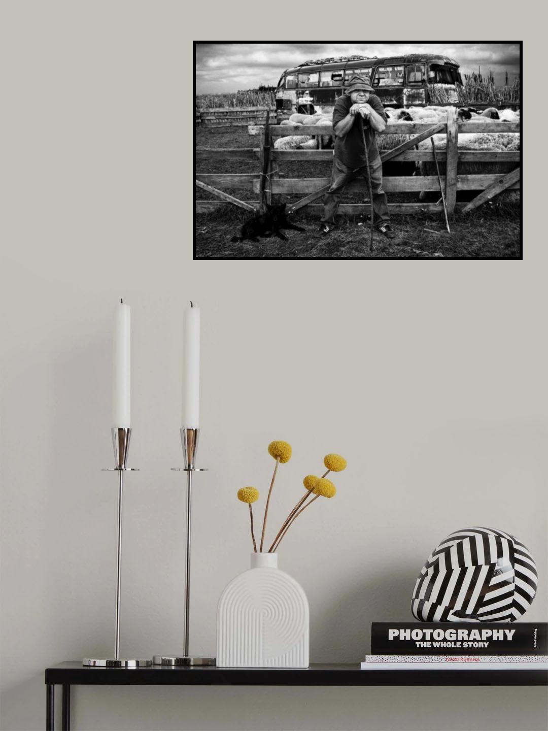 Slavko from Mokrin Poster och Canvastavla