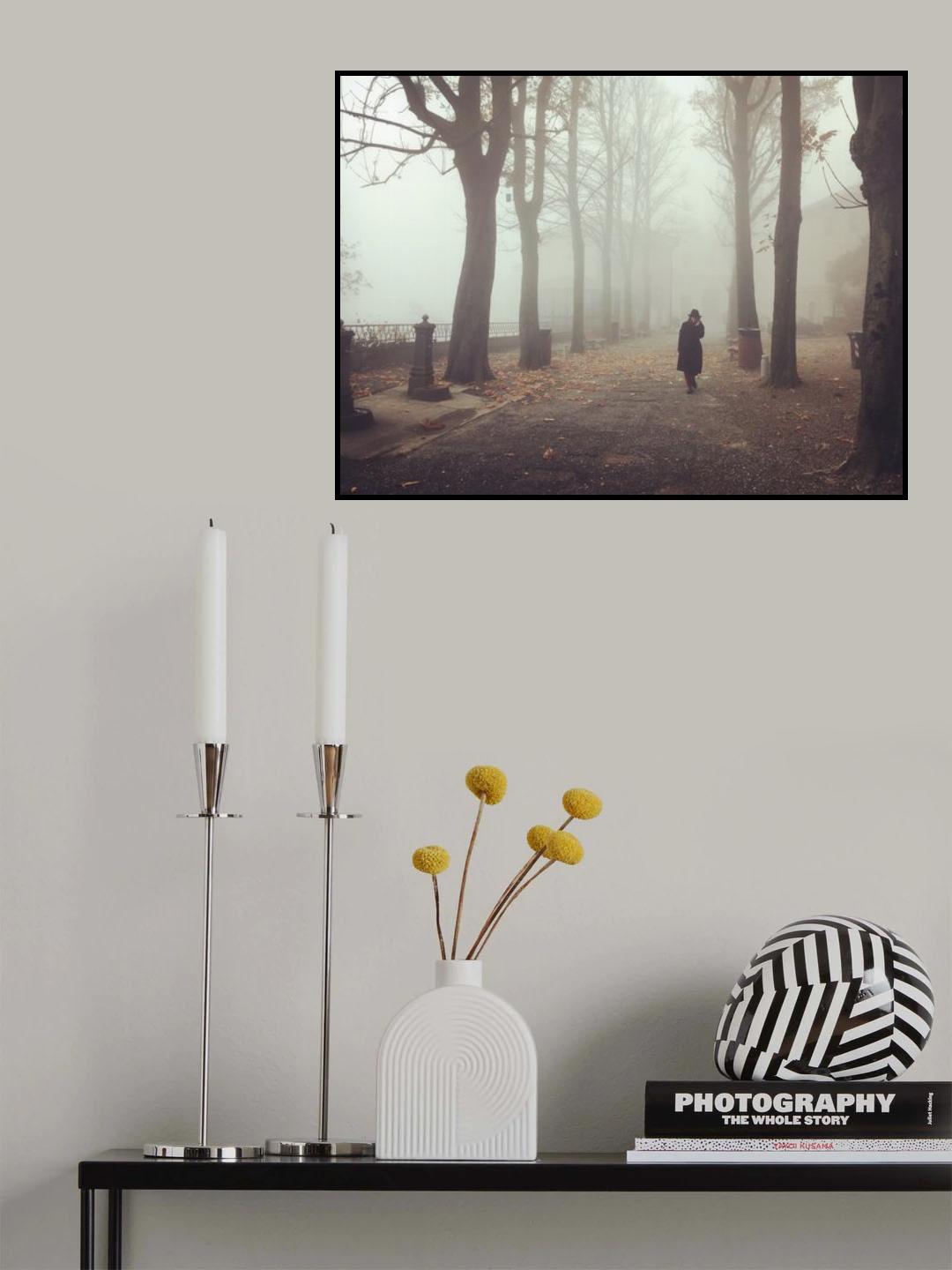 Lone walk Poster och Canvastavla