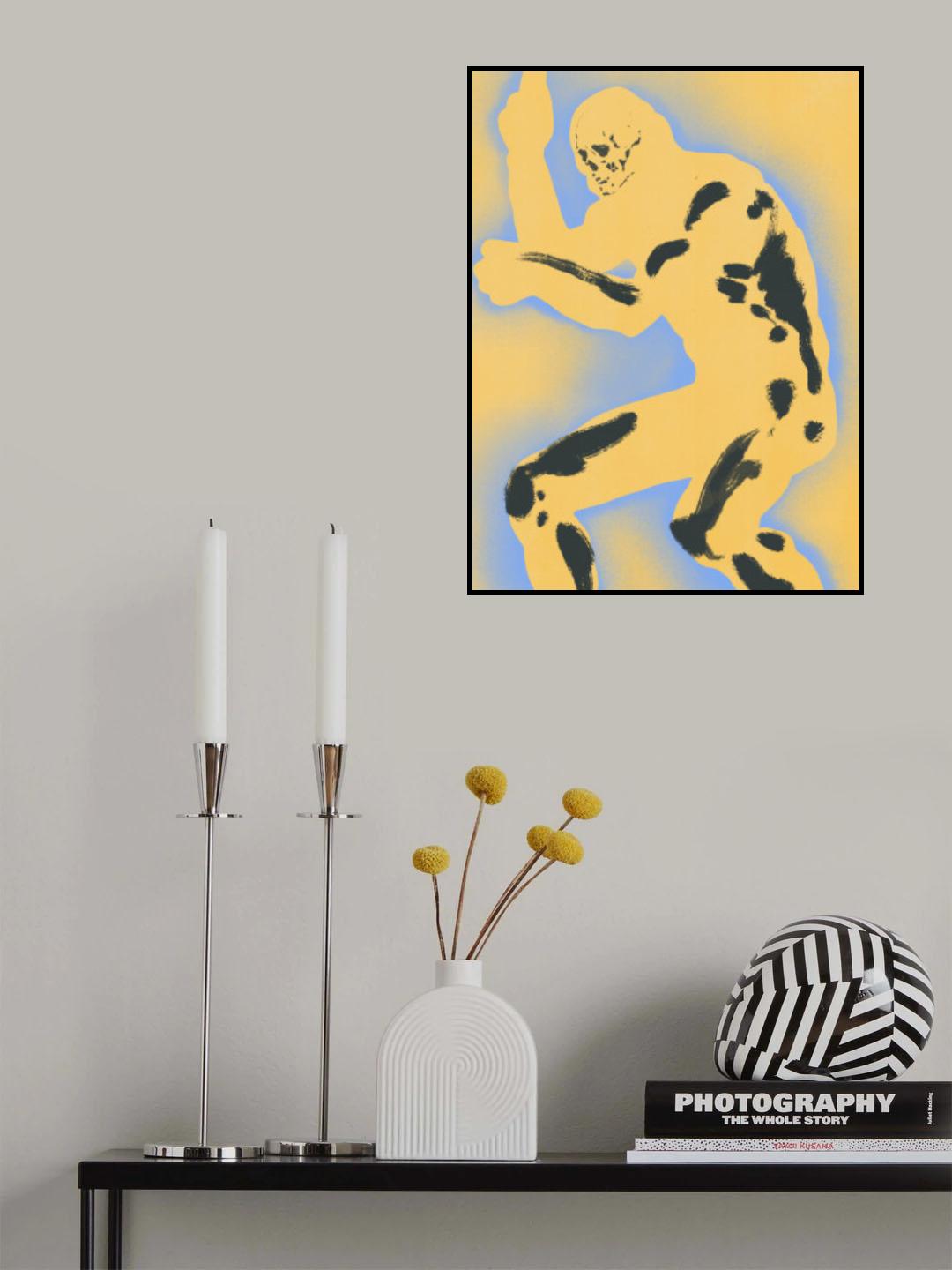 Yellow Giant Poster och Canvastavla