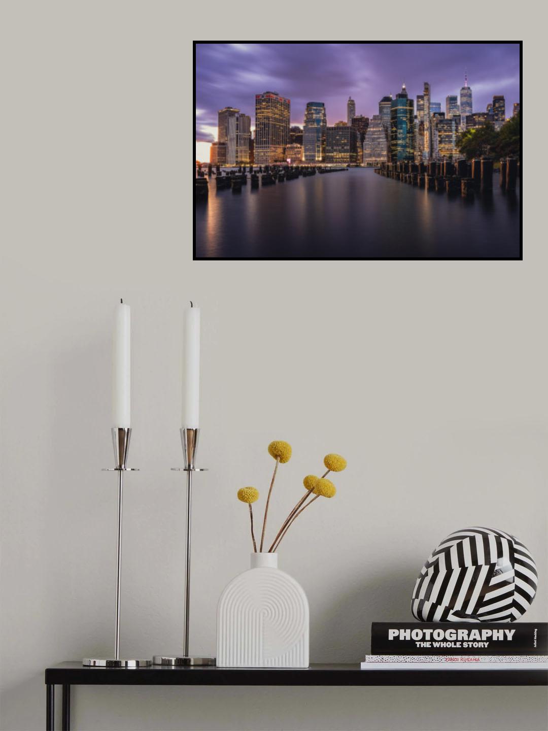 Old Pier One Poster och Canvastavla