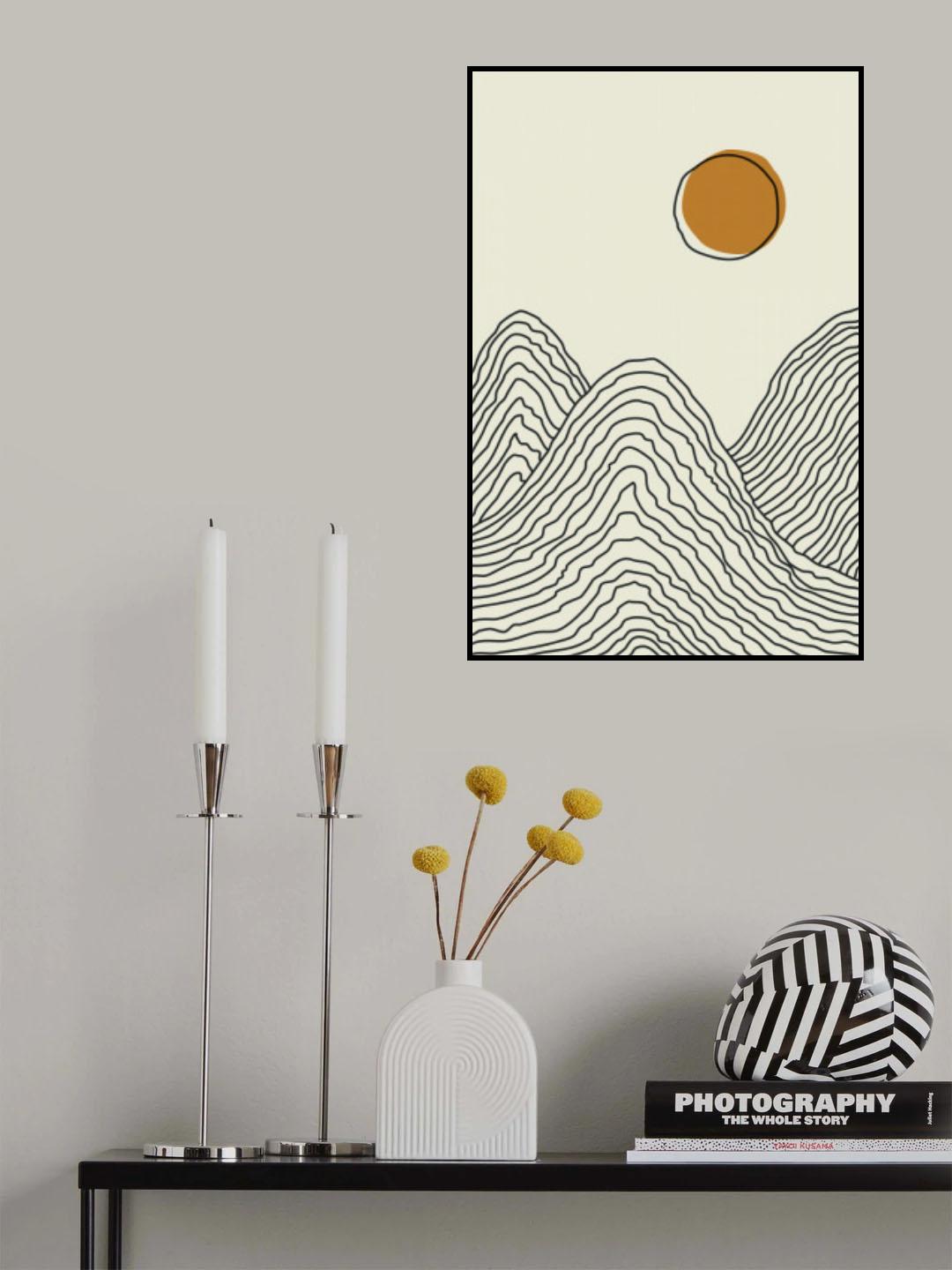 Boho Sunset Series #2 Poster och Canvastavla