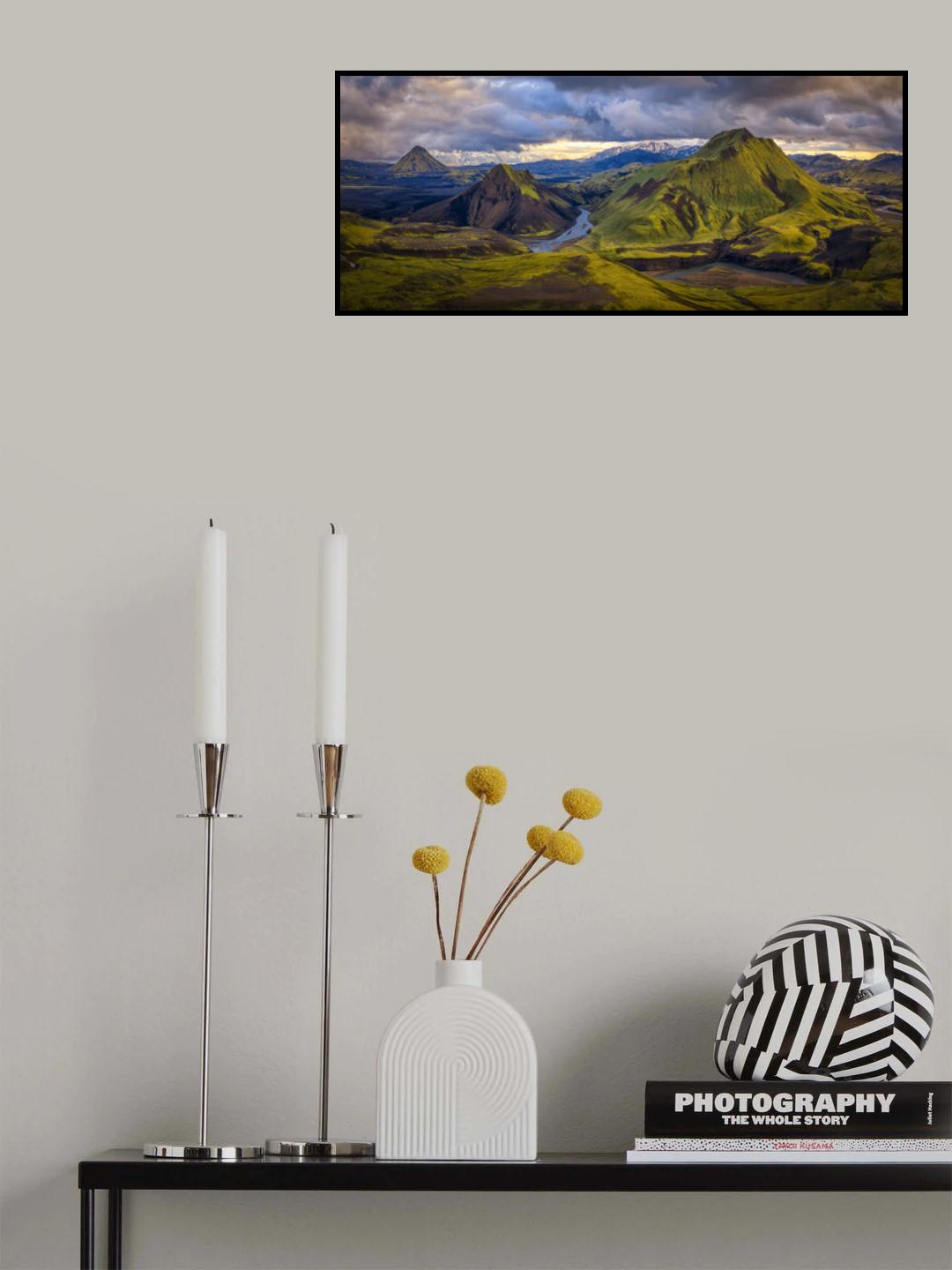 Icelandic Highlands Poster och Canvastavla