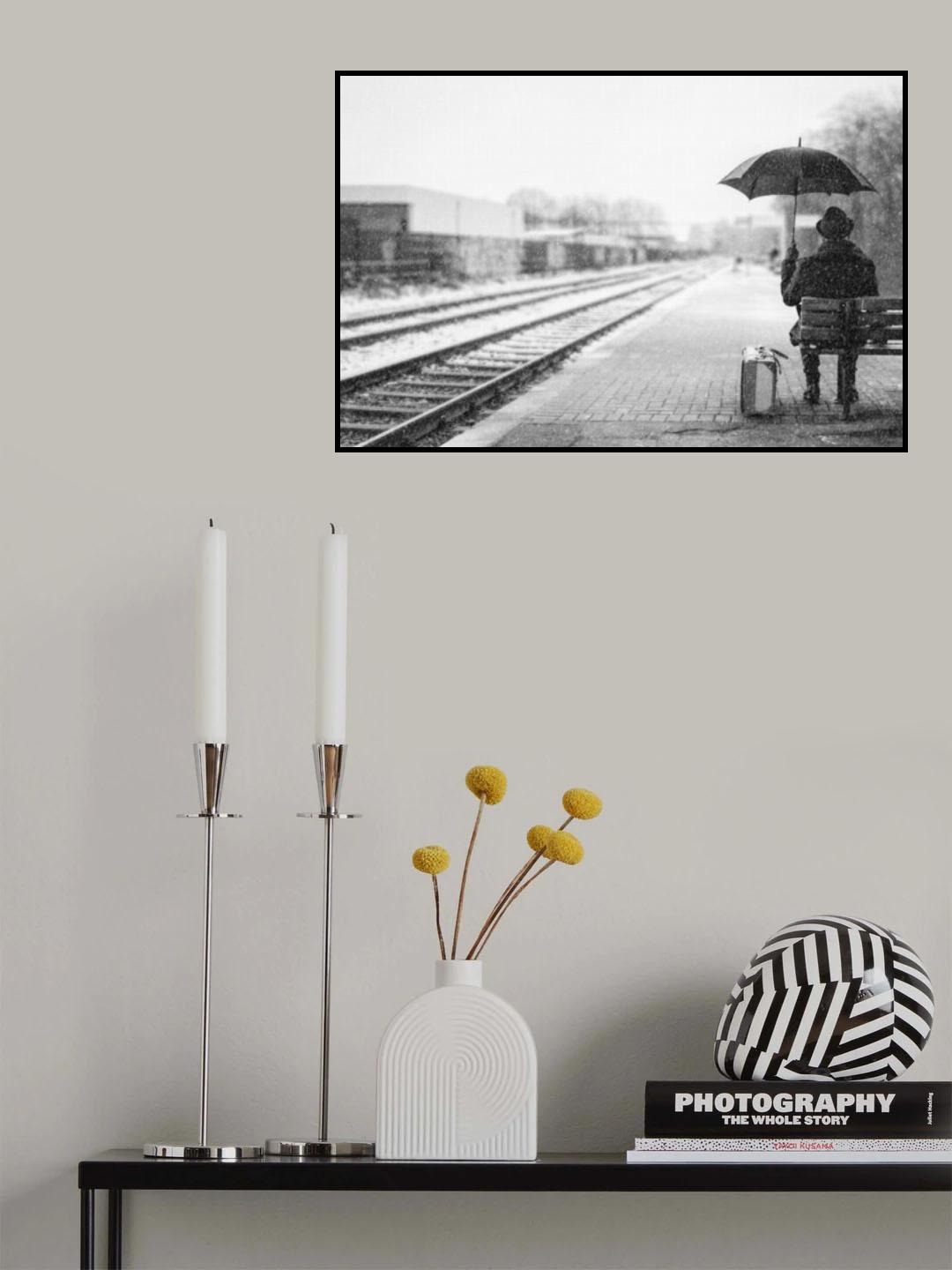 Wanderlust On Halt Poster och Canvastavla