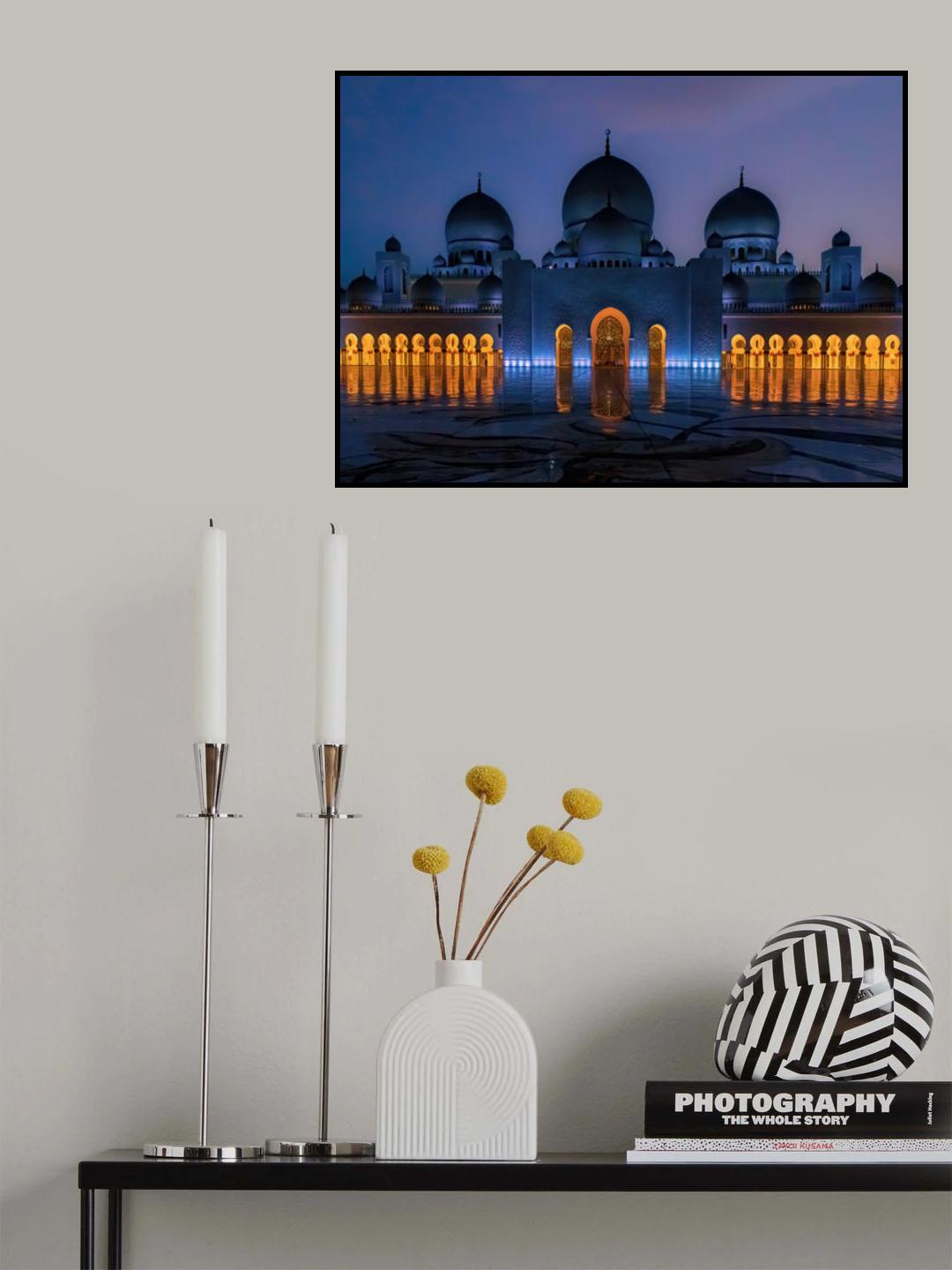 Grand Mosque Poster och Canvastavla