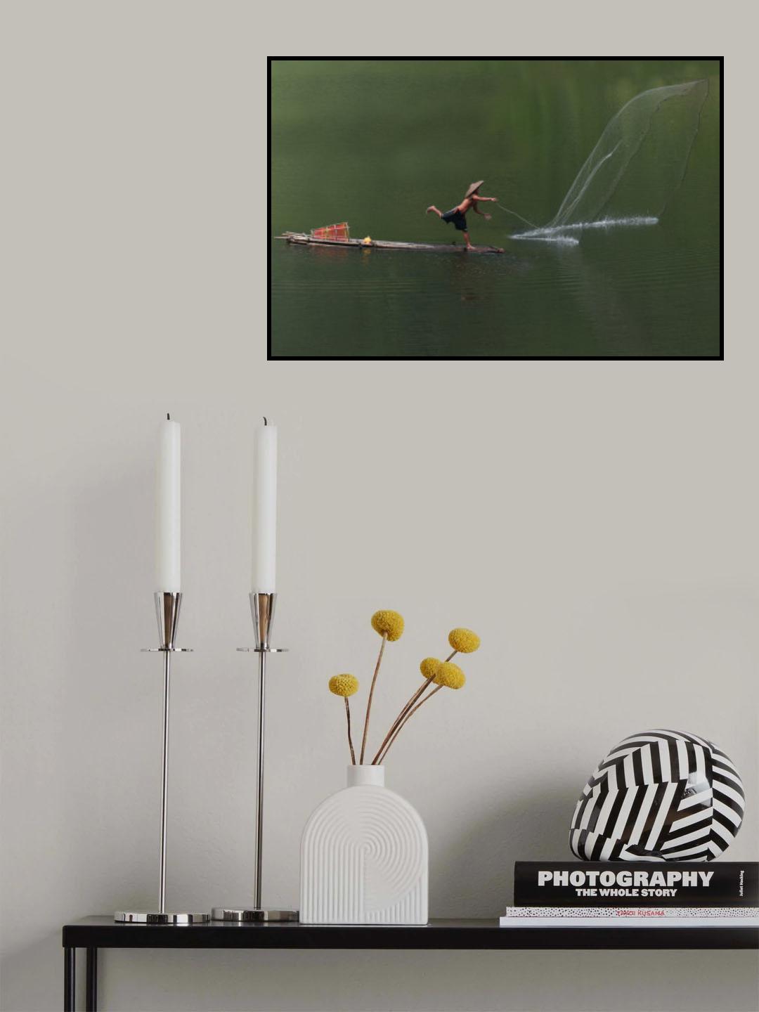 the fisherman Poster och Canvastavla
