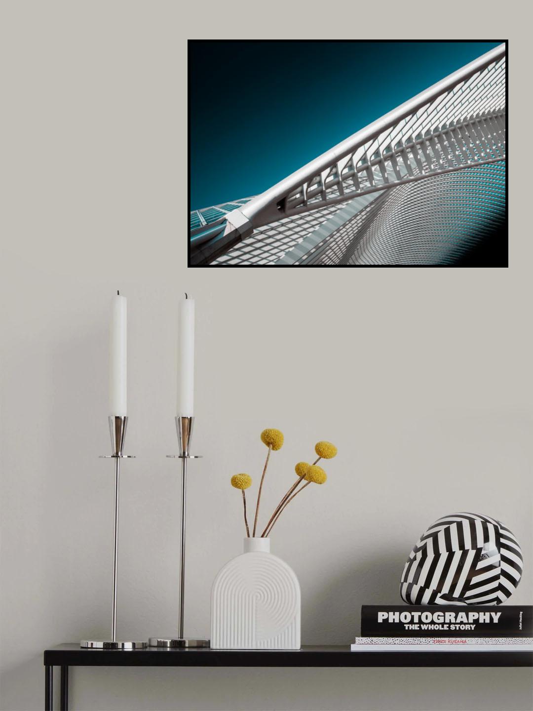 ... the roof of Liege Poster och Canvastavla