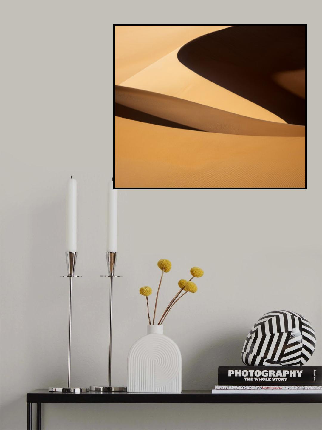 curved line Poster och Canvastavla