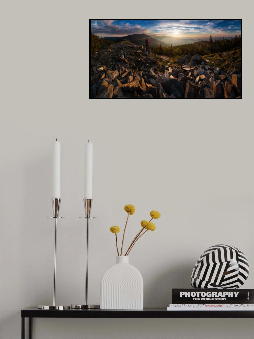 Rocks Table Poster och Canvastavla