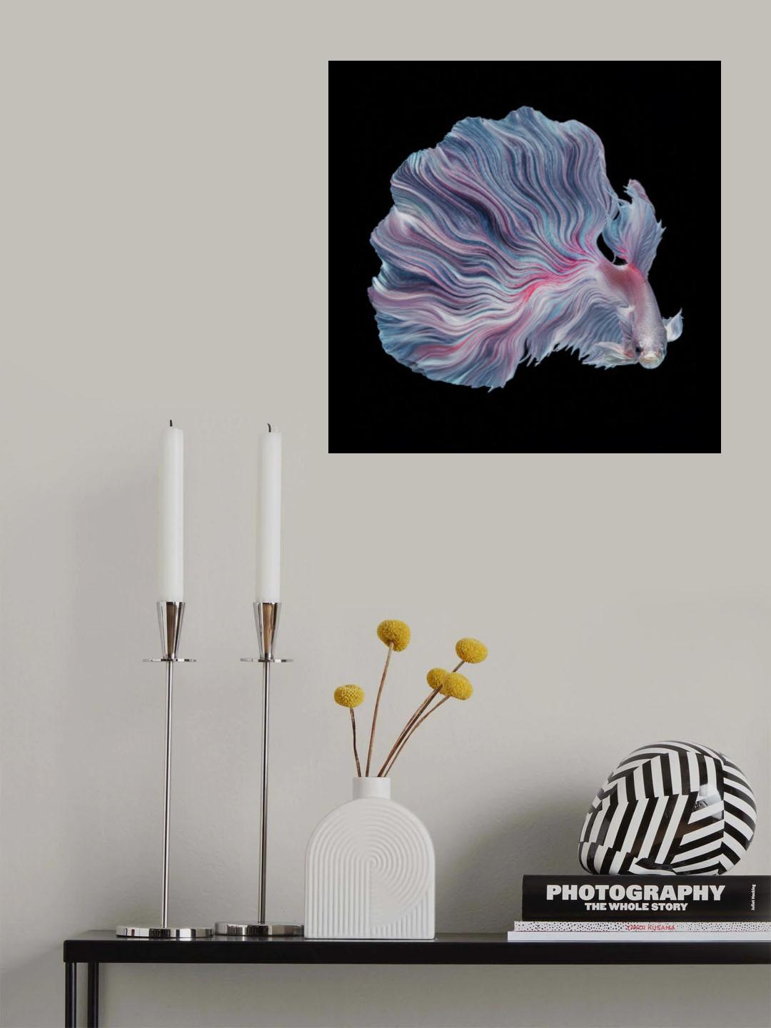 The Flower of Betta Poster och Canvastavla