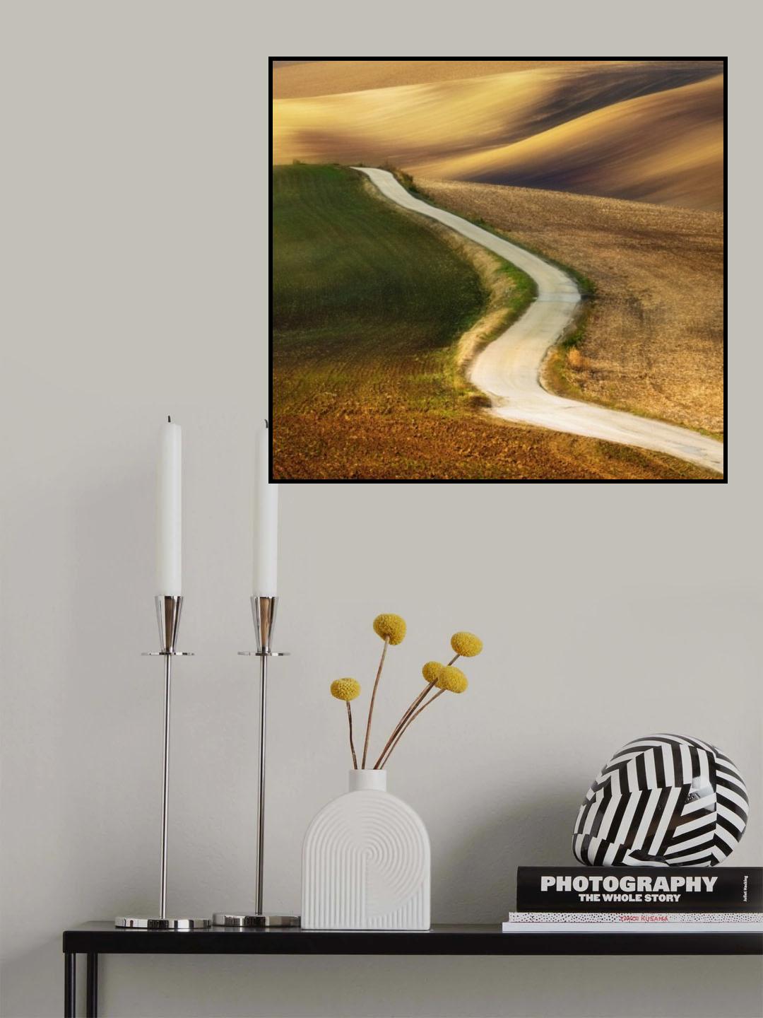 Road Poster och Canvastavla