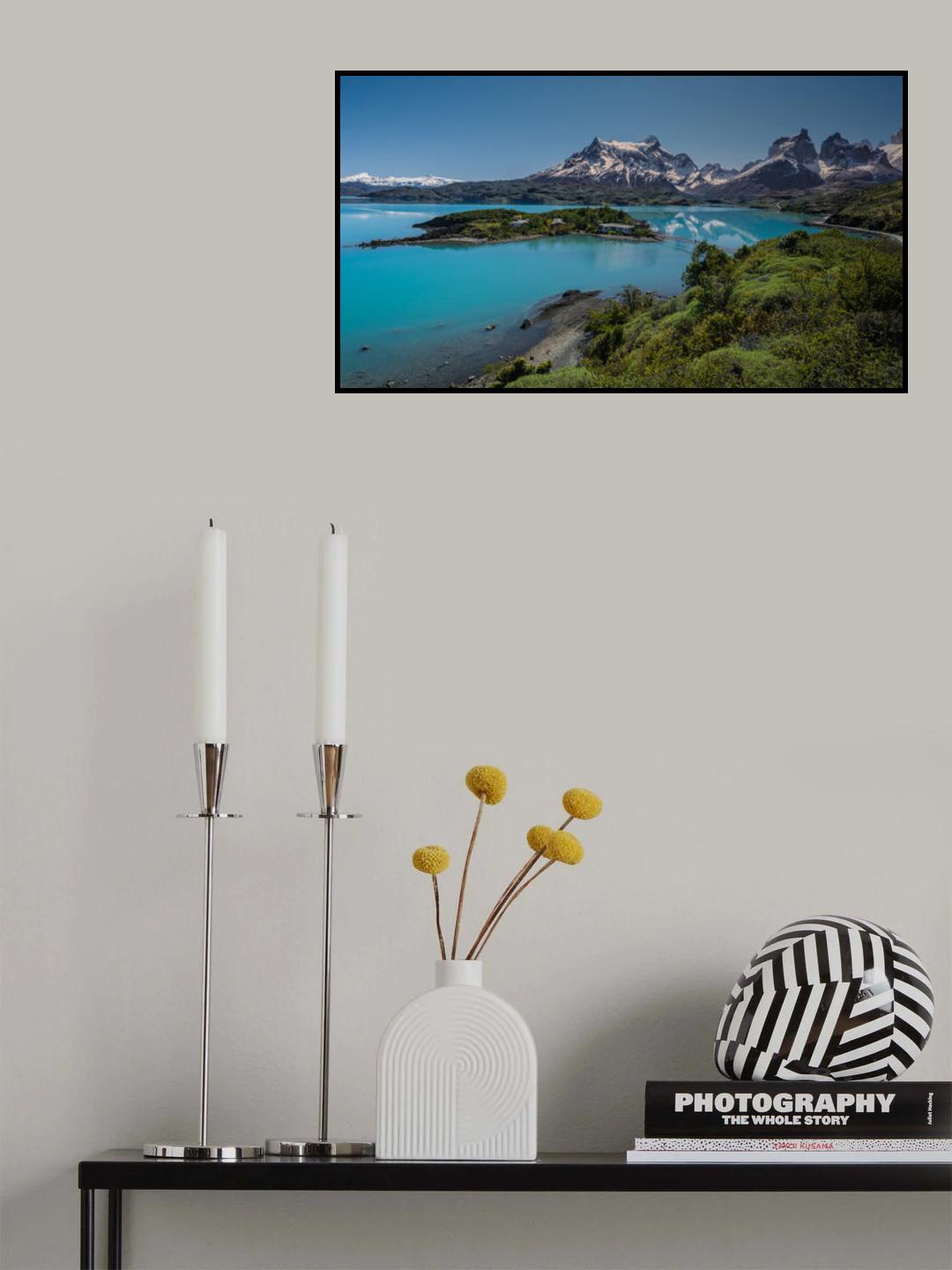 Pehoe Lake Poster och Canvastavla