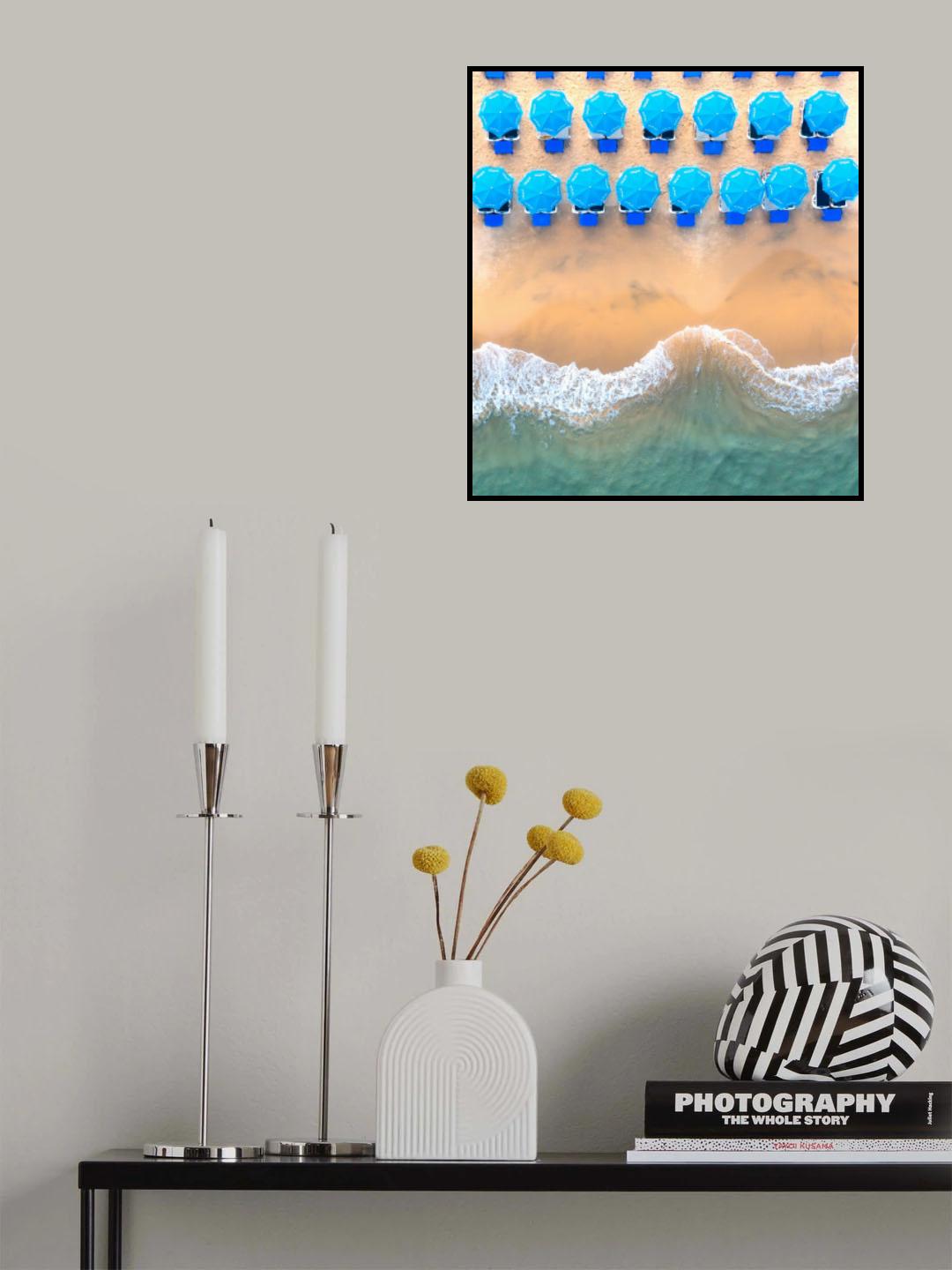 Beach day Poster och Canvastavla