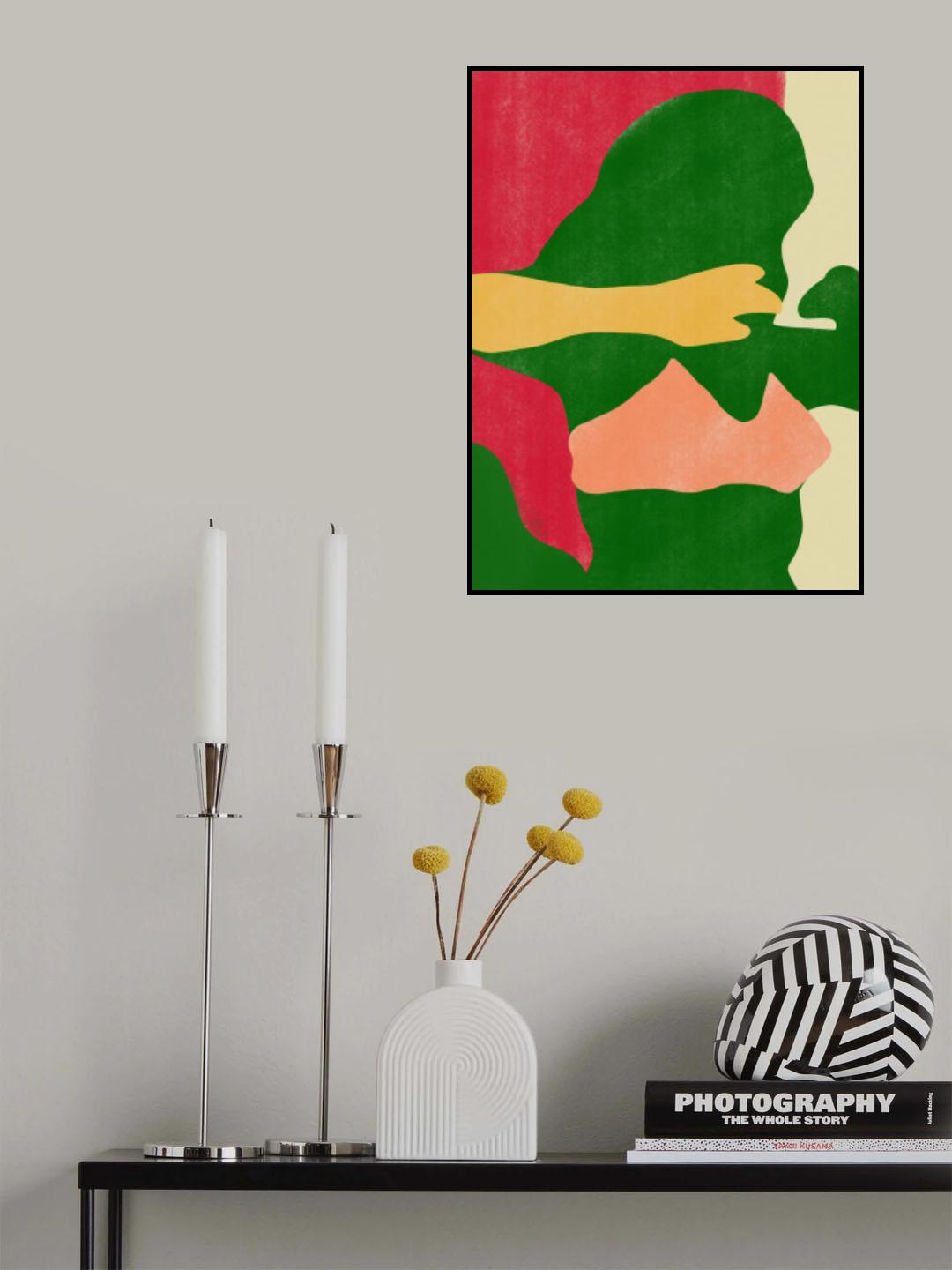 Pink Bikini Poster och Canvastavla