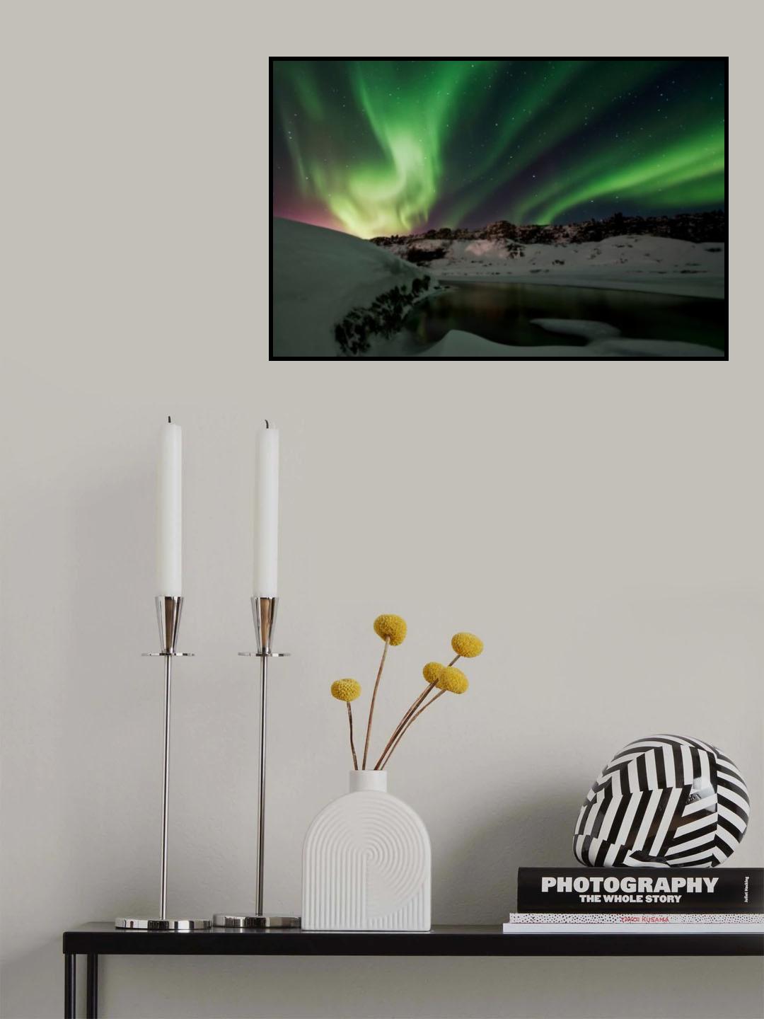 Shades of Green Poster och Canvastavla