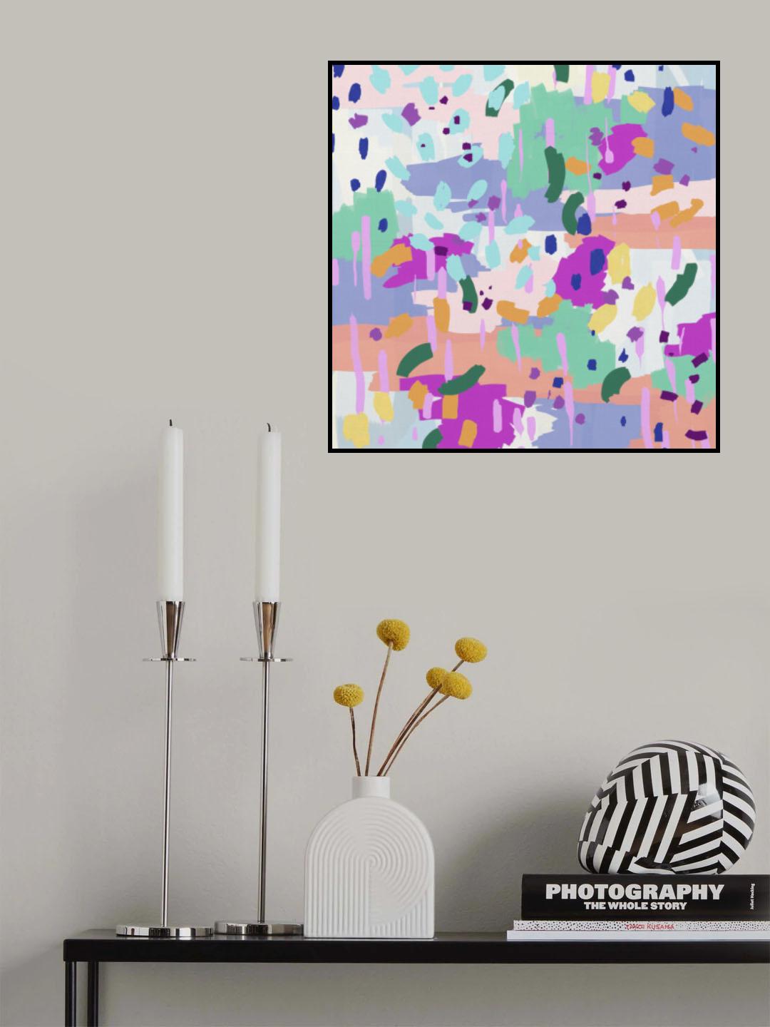 Oil Abstract I Poster och Canvastavla