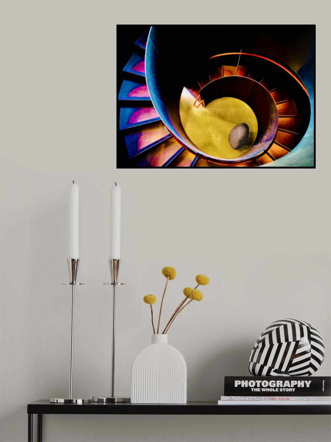 Staircase - Los Angeles California Poster och Canvastavla