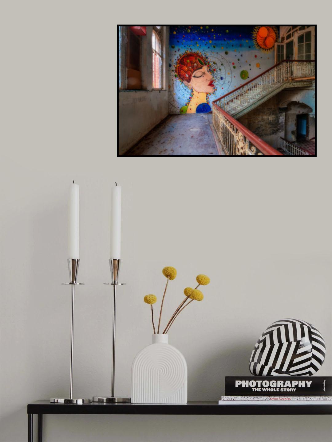 Staircase Poster och Canvastavla