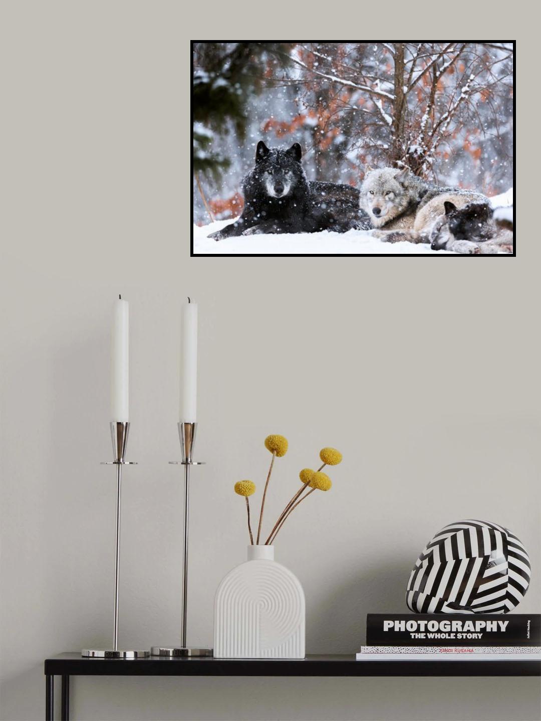 Family portrait Poster och Canvastavla