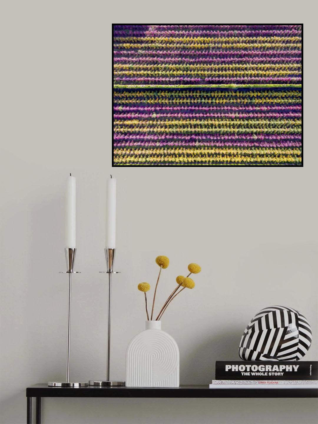 Pear Tree Orchard in Autumn Poster och Canvastavla