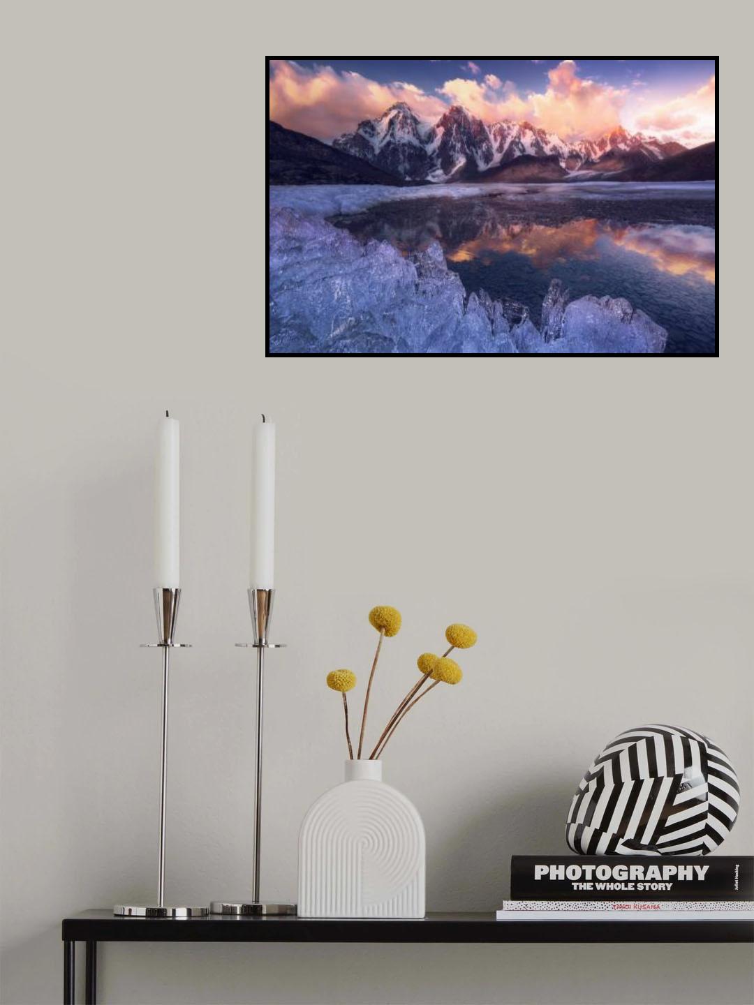ice and fire Poster och Canvastavla