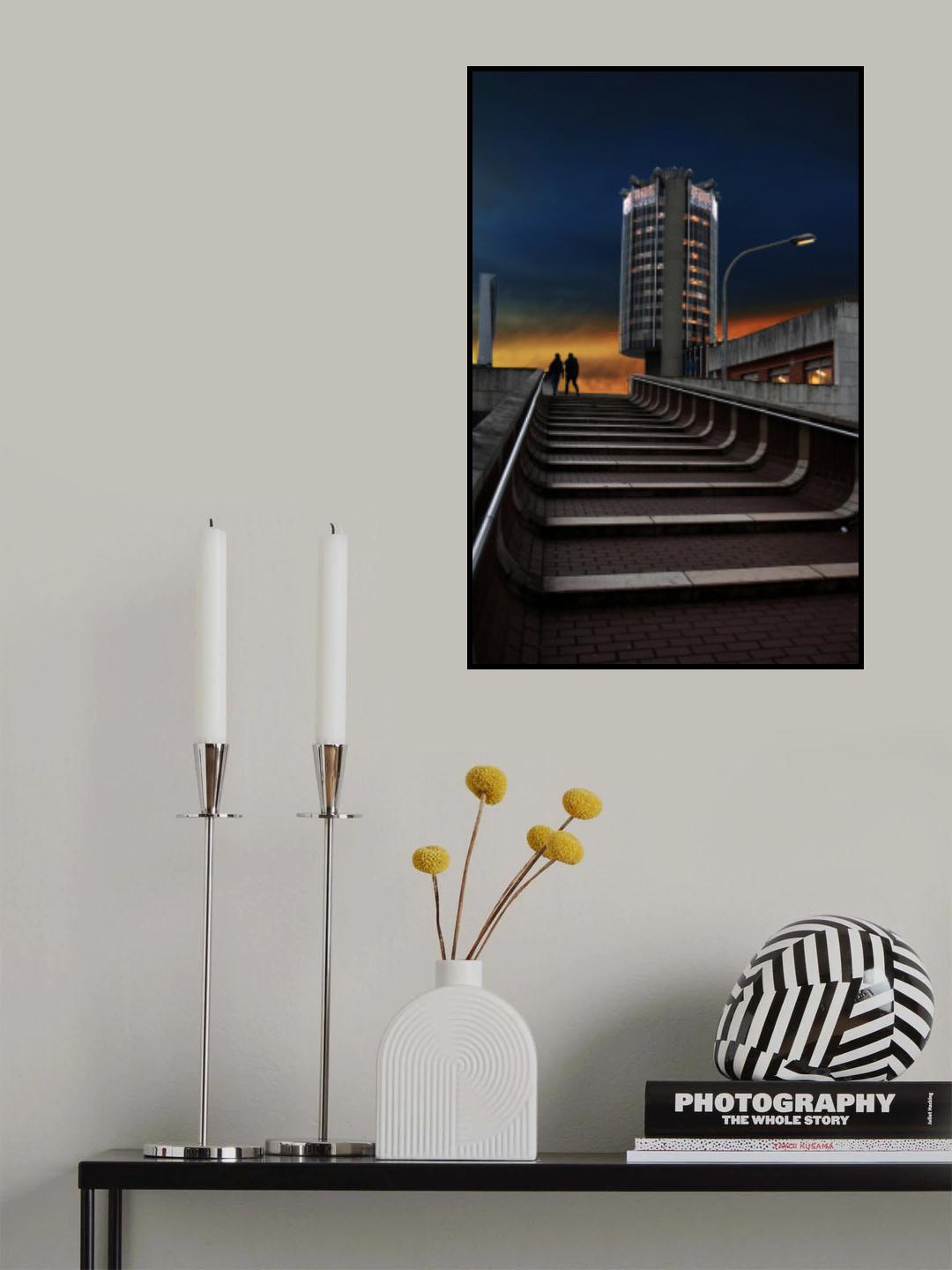 orange hour Poster och Canvastavla