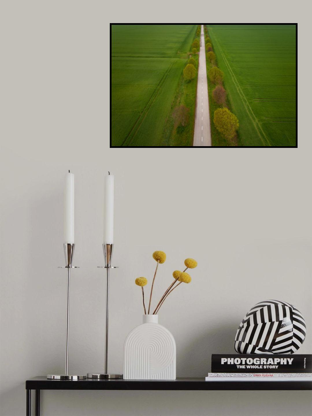 Prekmurja, Slovenija Poster och Canvastavla